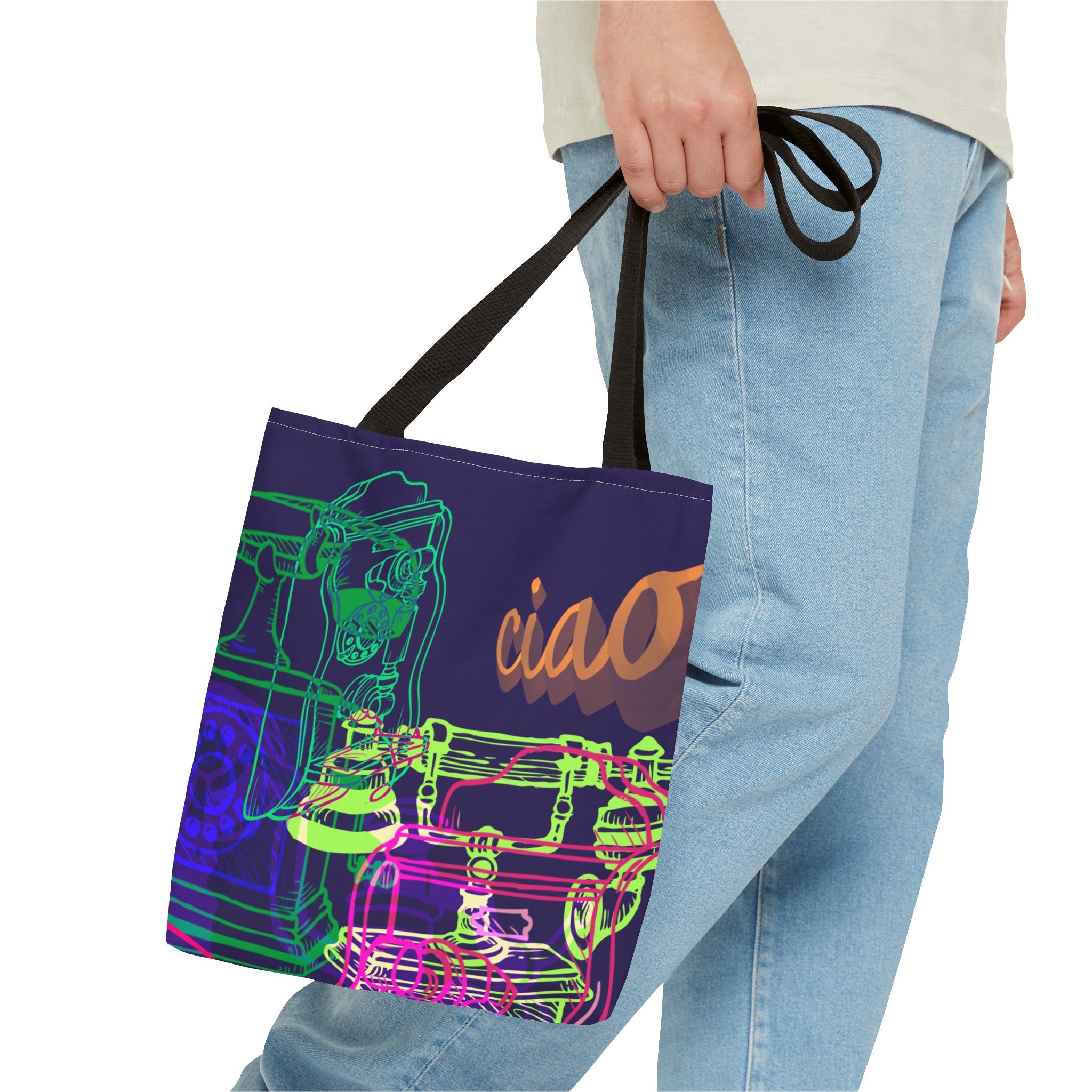 TELEPHONES 1 Tote Bag (AOP)