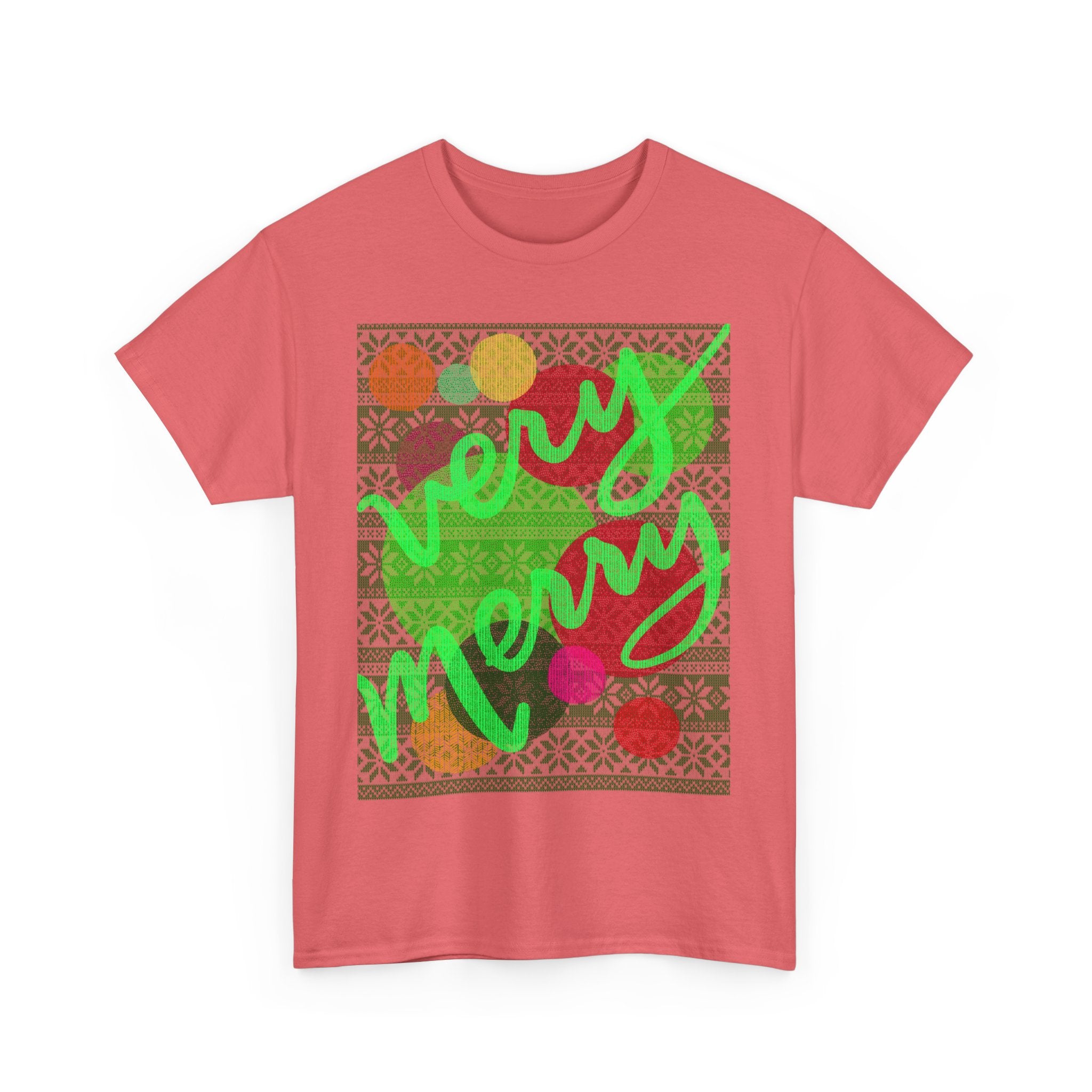 VERY MERRY Heavy Cotton Tee