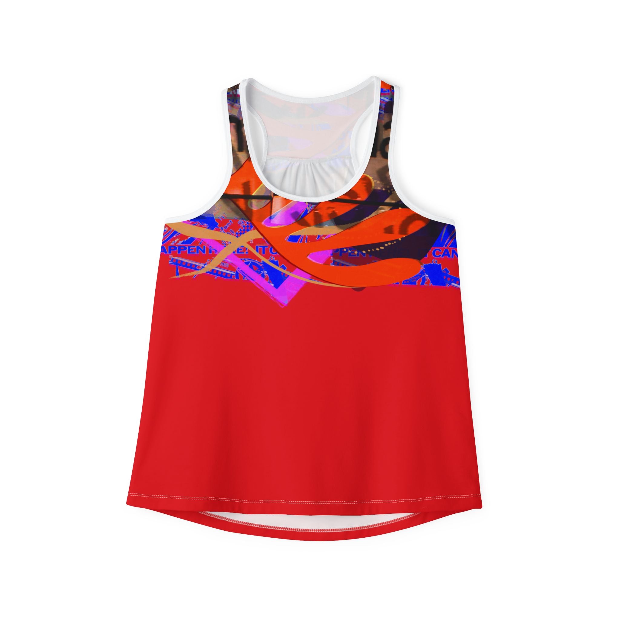 Vibrant Graphic Women's Tank Top - Perfect for Summer Events