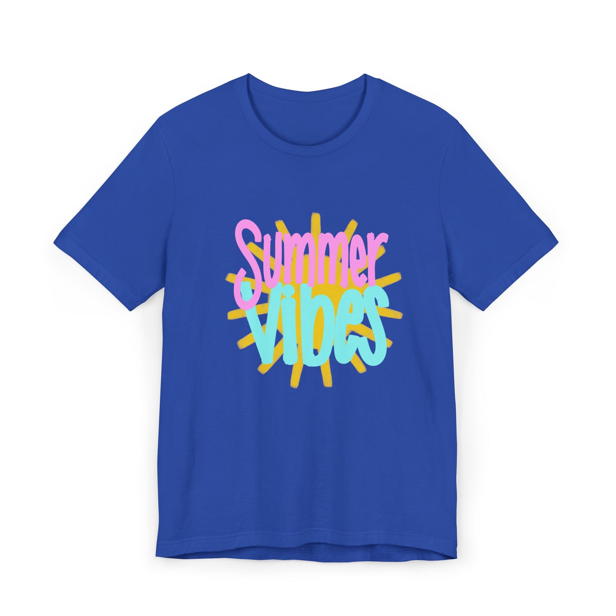SUMMER VIBES Unisex Jersey Short Sleeve Tee