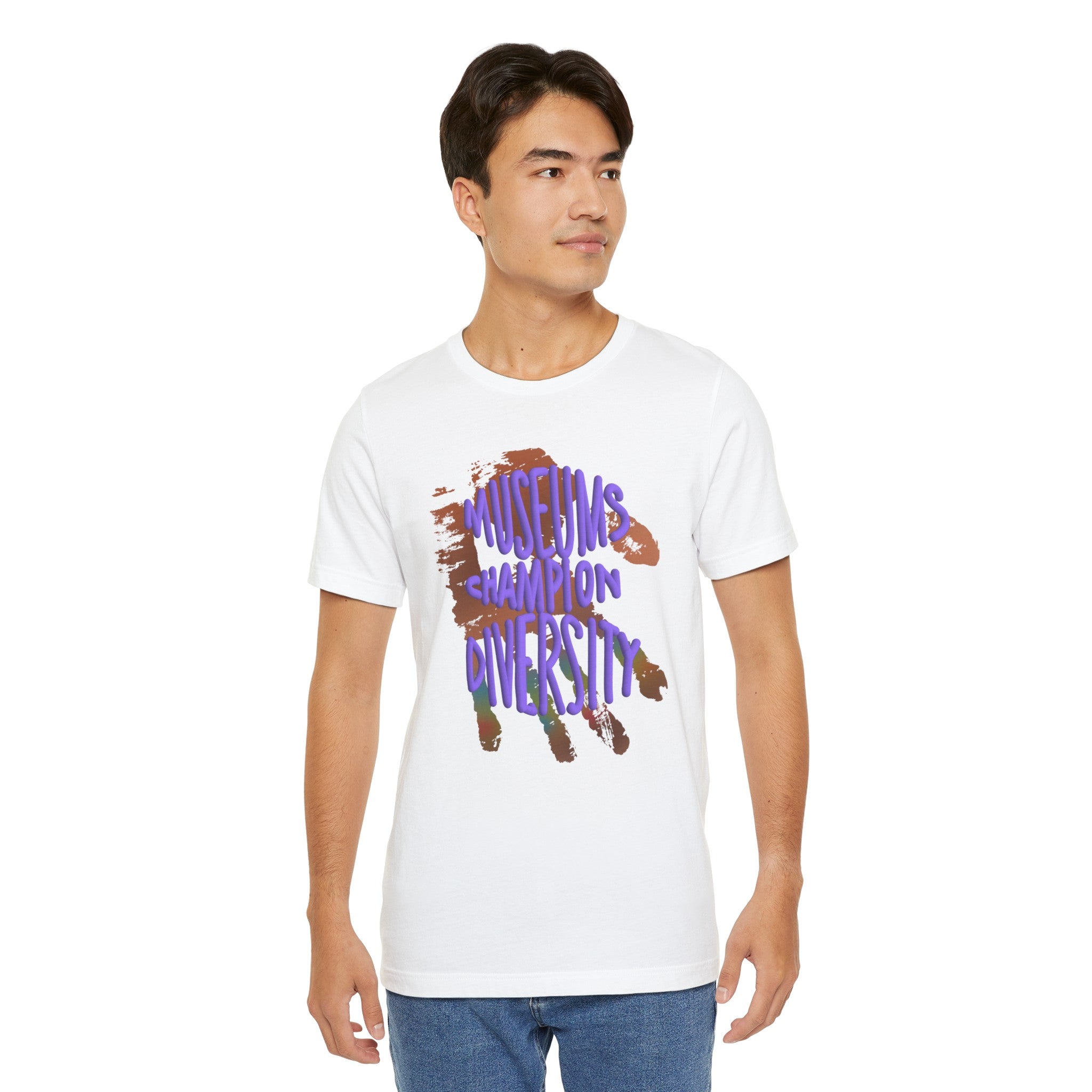 MUSEUMS CHAMPION DIVERSITY Unisex Jersey Short Sleeve Tee
