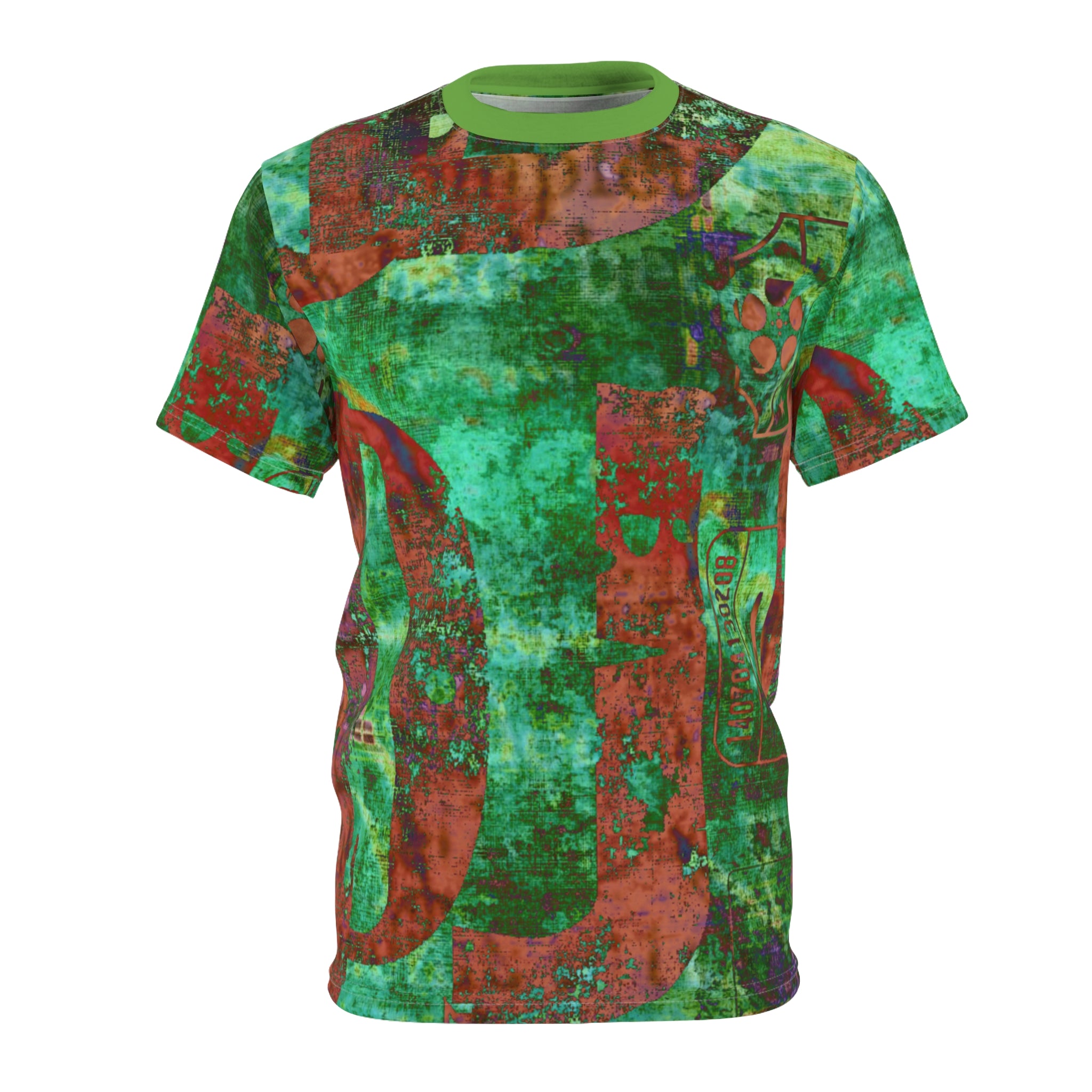 Vintage-Inspired Unisex Cut & Sew Tee | Retro Grunge Design
