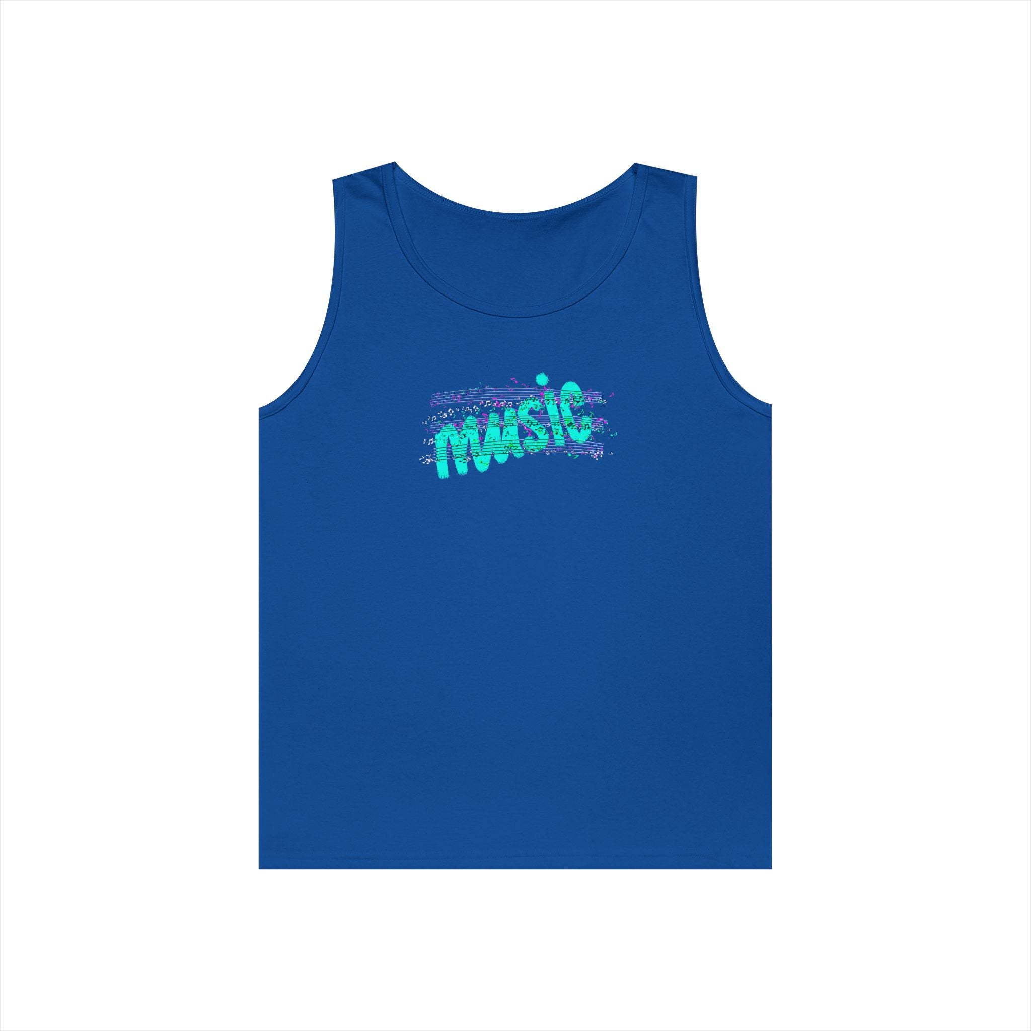 Music Vibes Unisex Heavy Cotton Tank Top