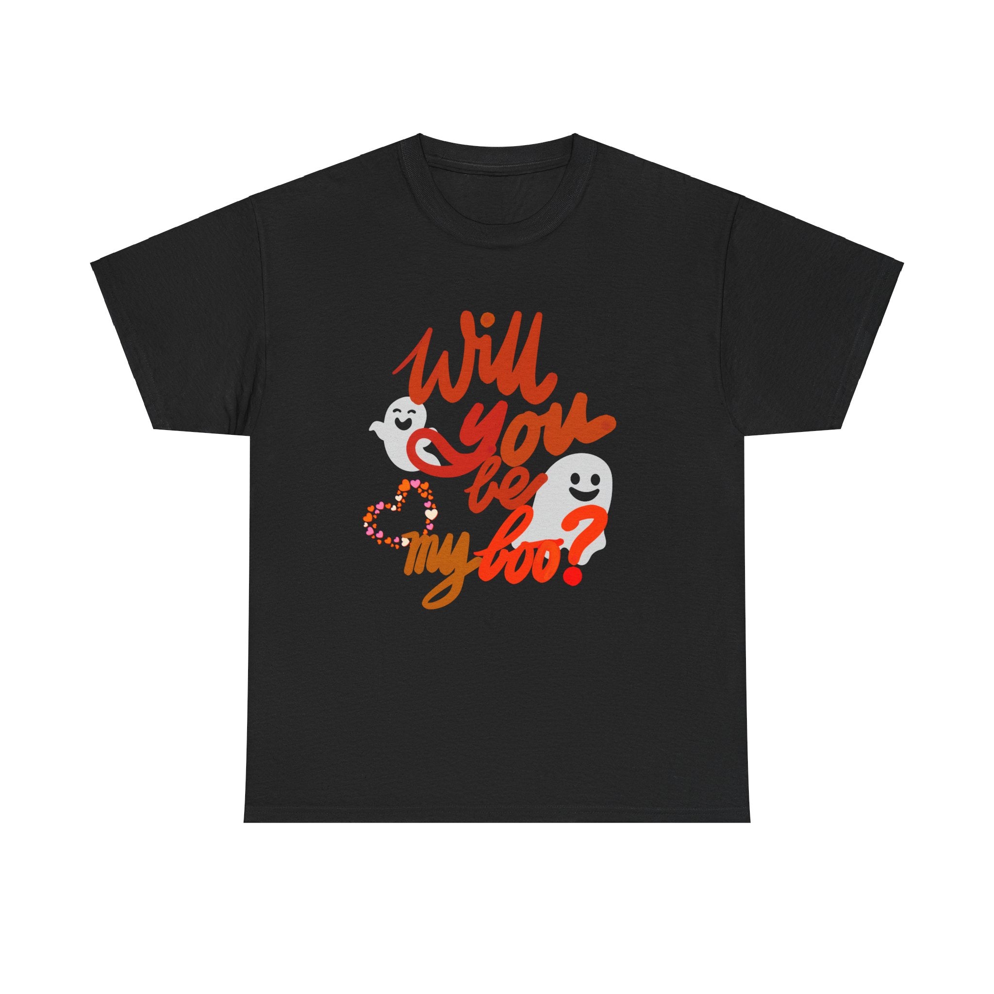 BE MY BOO? Unisex Heavy Cotton Tee