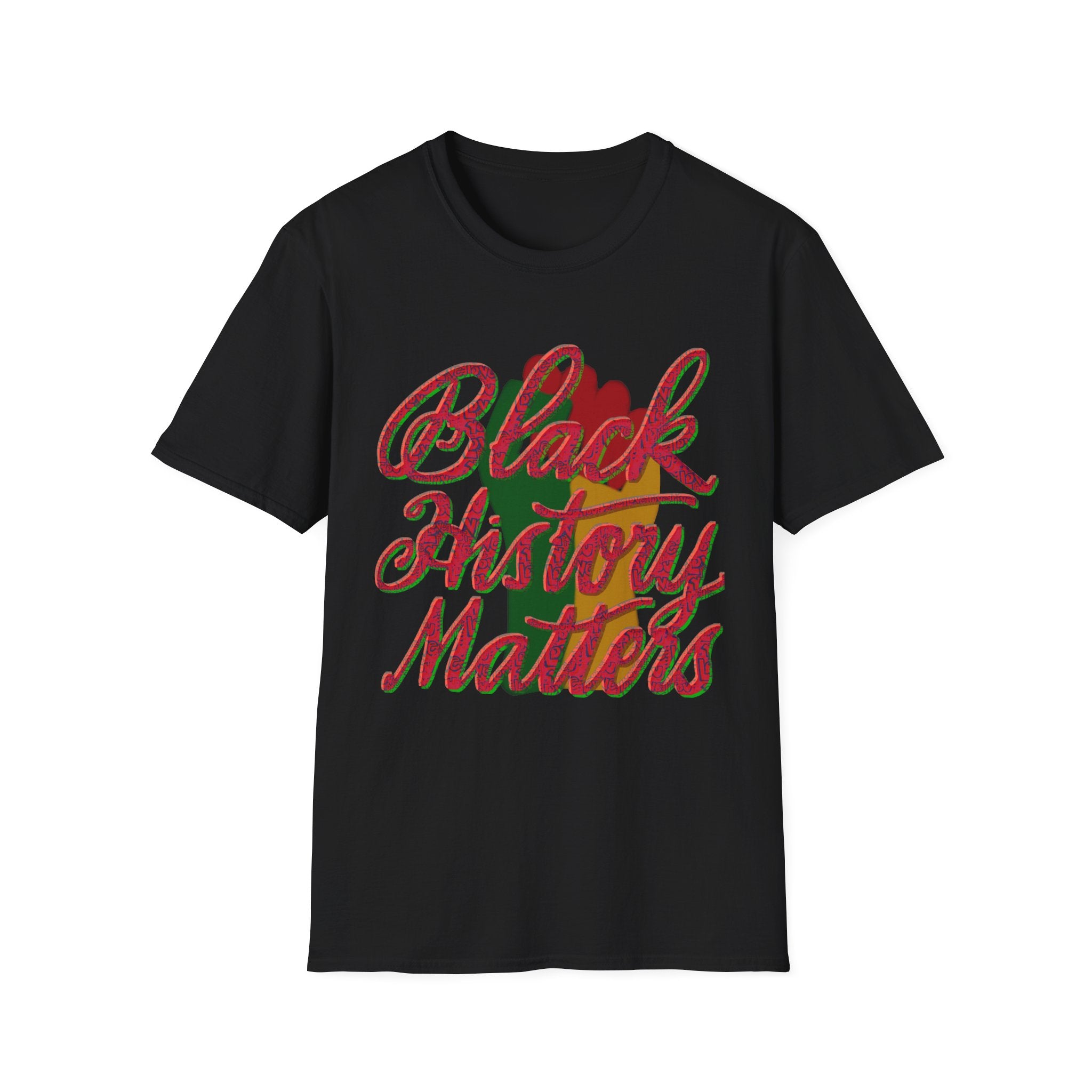 Black History Month Calligraphy T-Shirt
