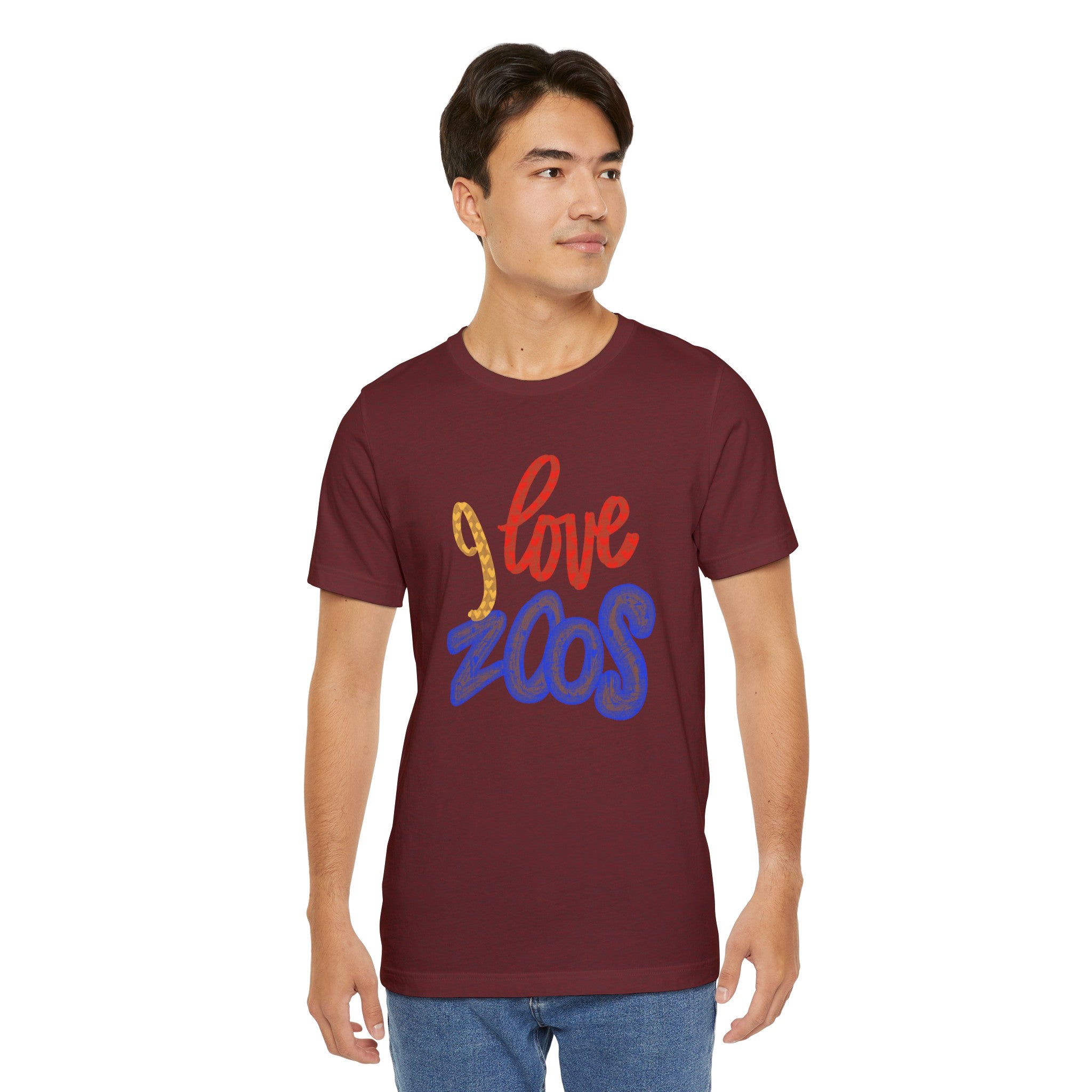 I LOVE ZOOS Unisex Jersey Short Sleeve Tee