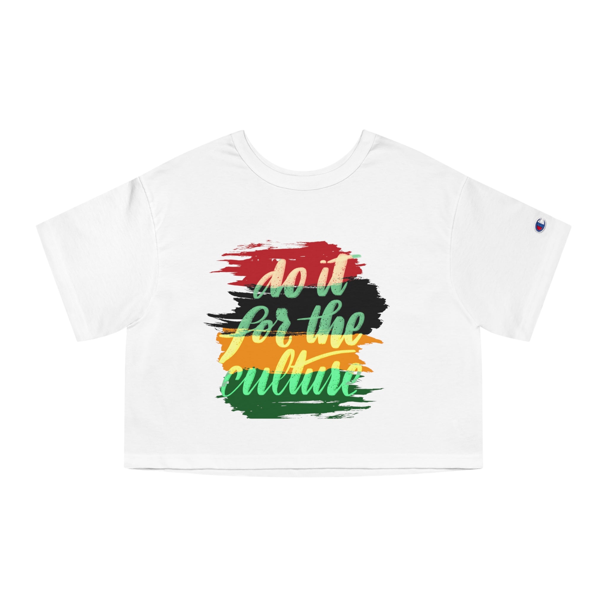 Heritage Cropped T-Shirt: Do It for the Culture, Stylish Top, Streetwear, Trendy Tee, Gift for Culture Lovers