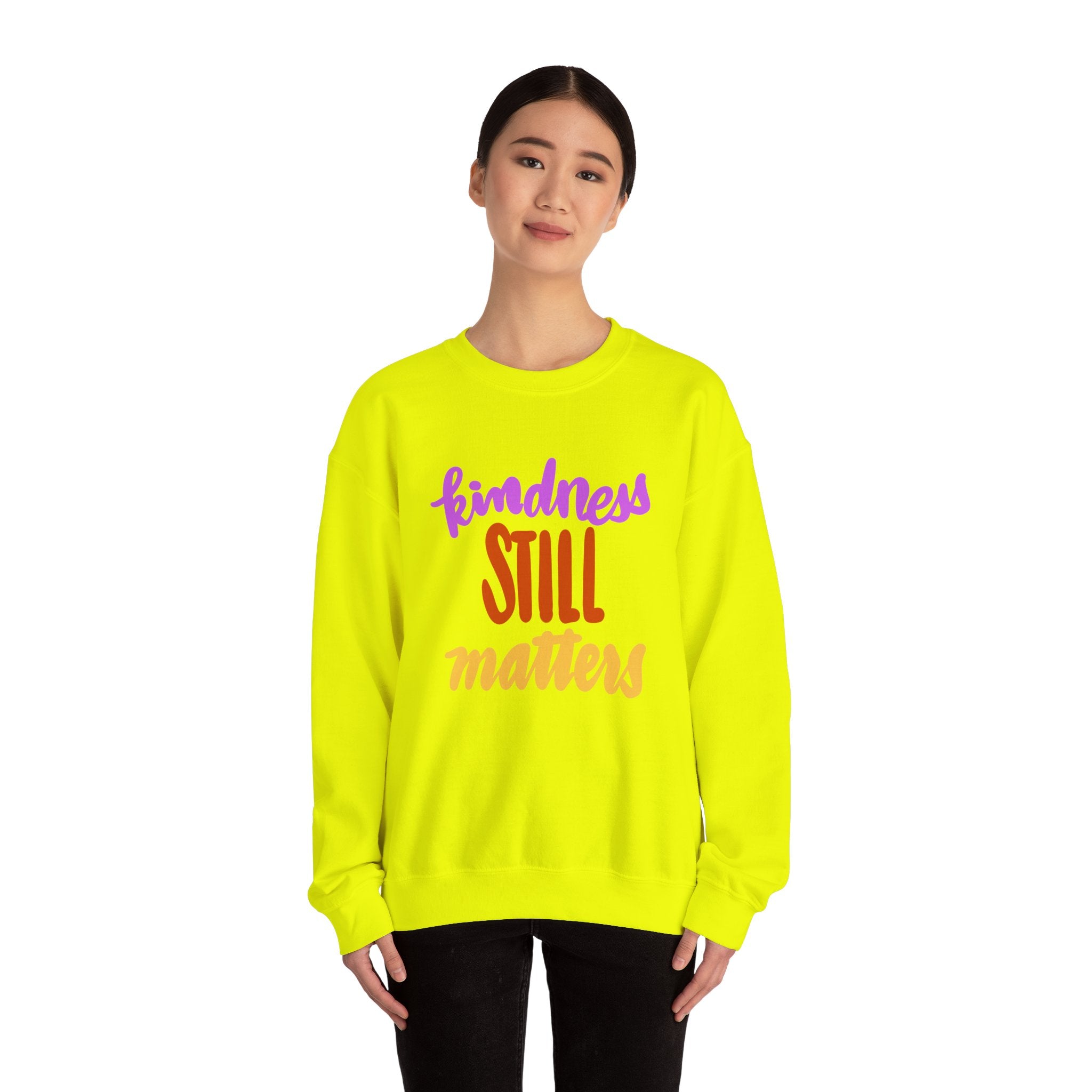Kindness Still Matters Crewneck Sweatshirt - Unisex Heavy Blend™