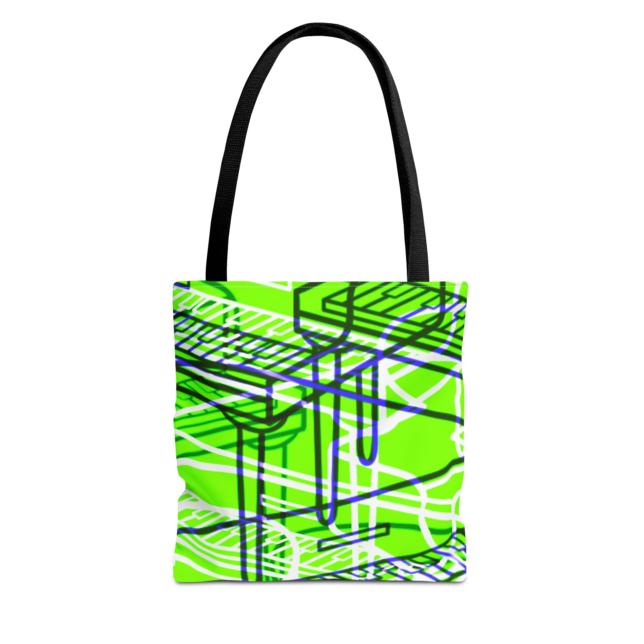GREEN PIANOS Tote Bag (AOP)