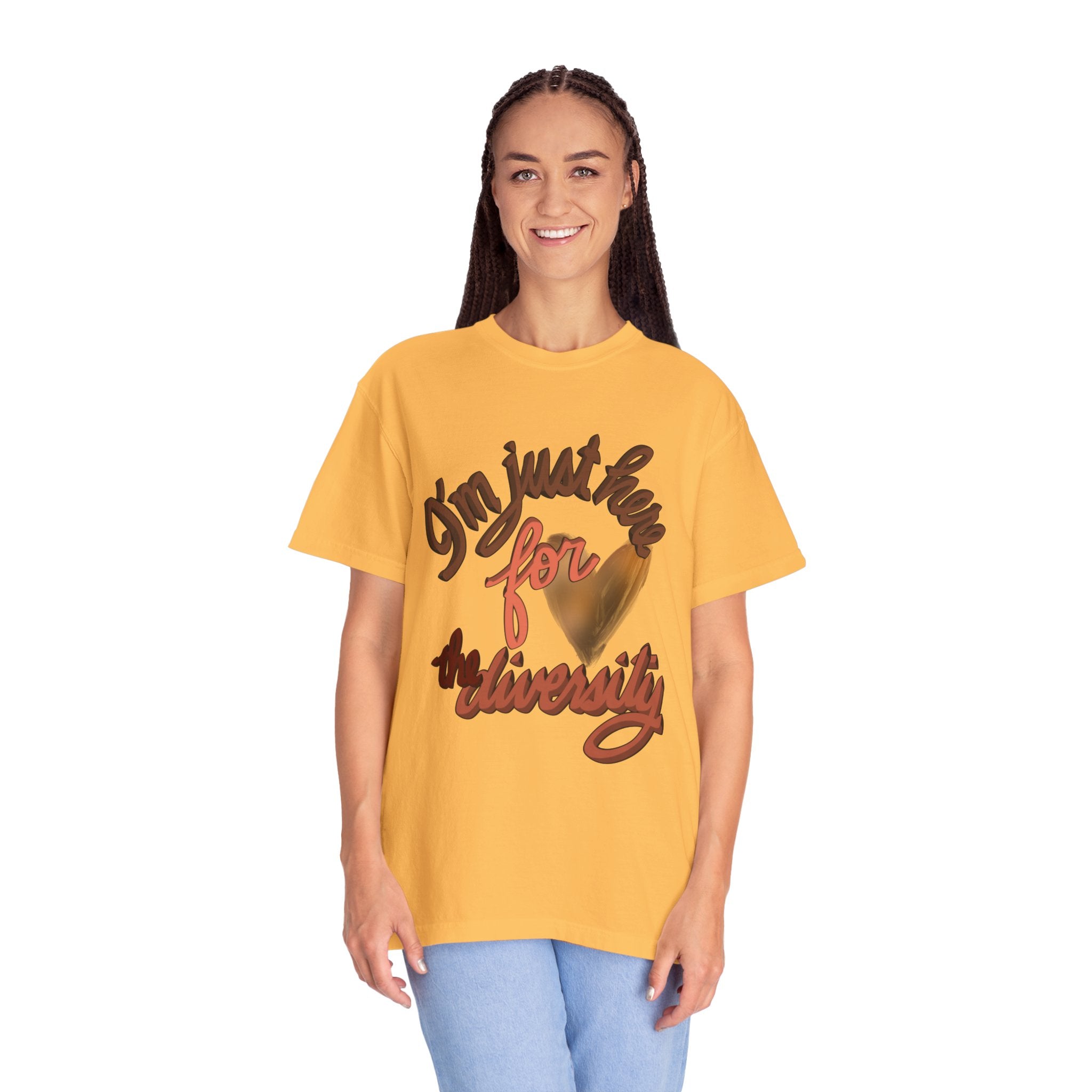 JUST HERE FOR THE DIVERSITY Unisex T-shirt