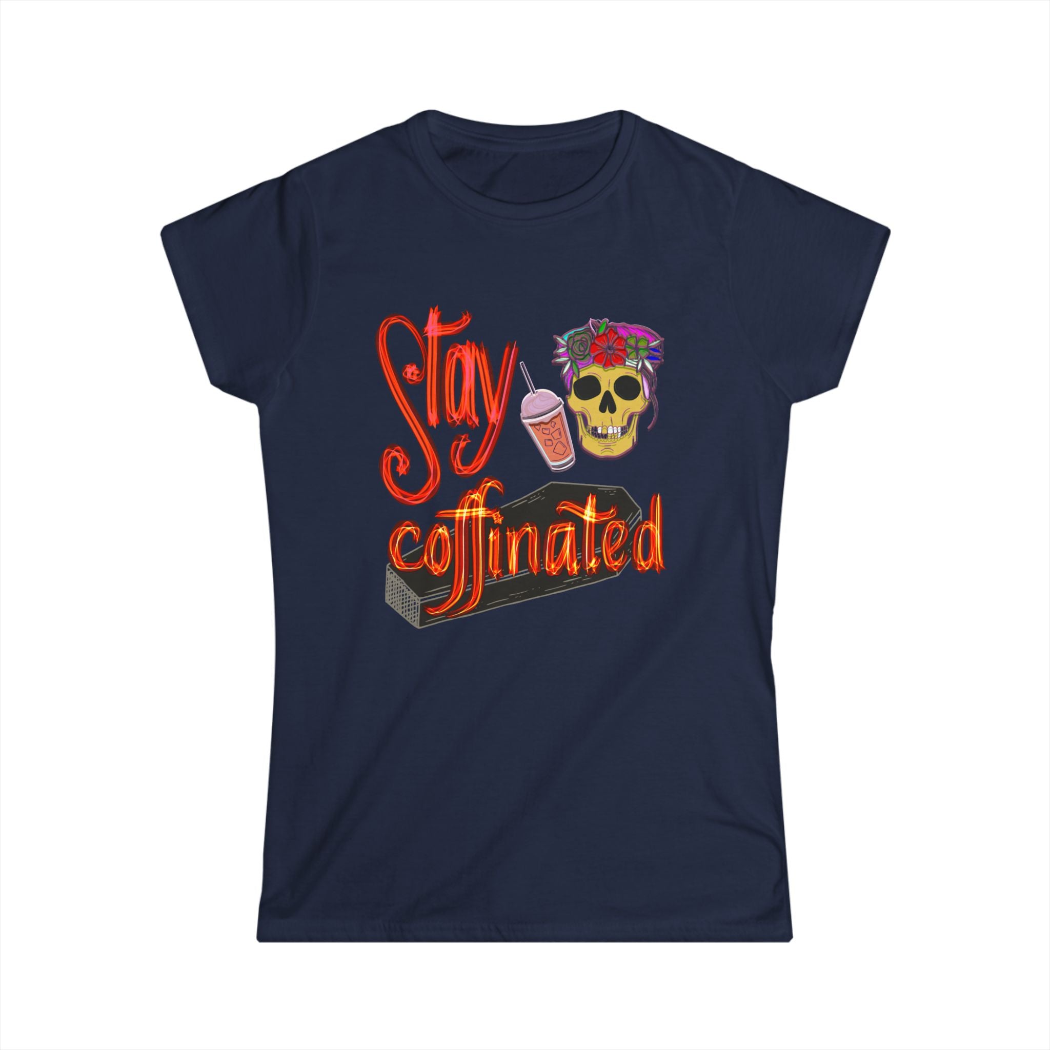 STAY COFFINATED Women's Tee