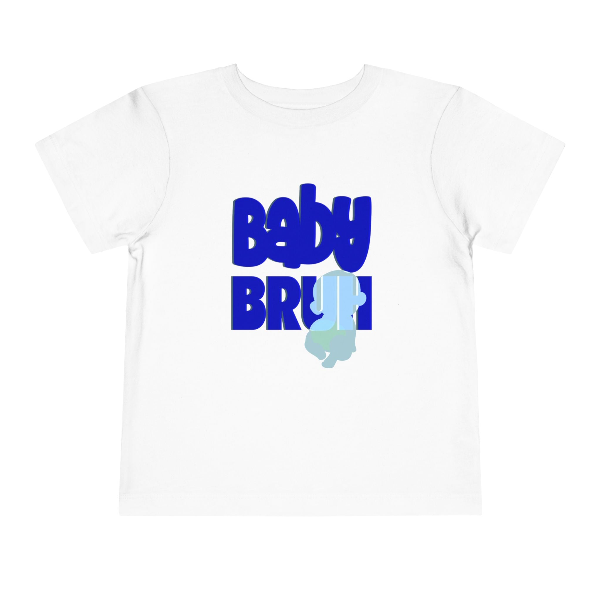 Toddler Tee BABY BRUH Cute Family Love Design