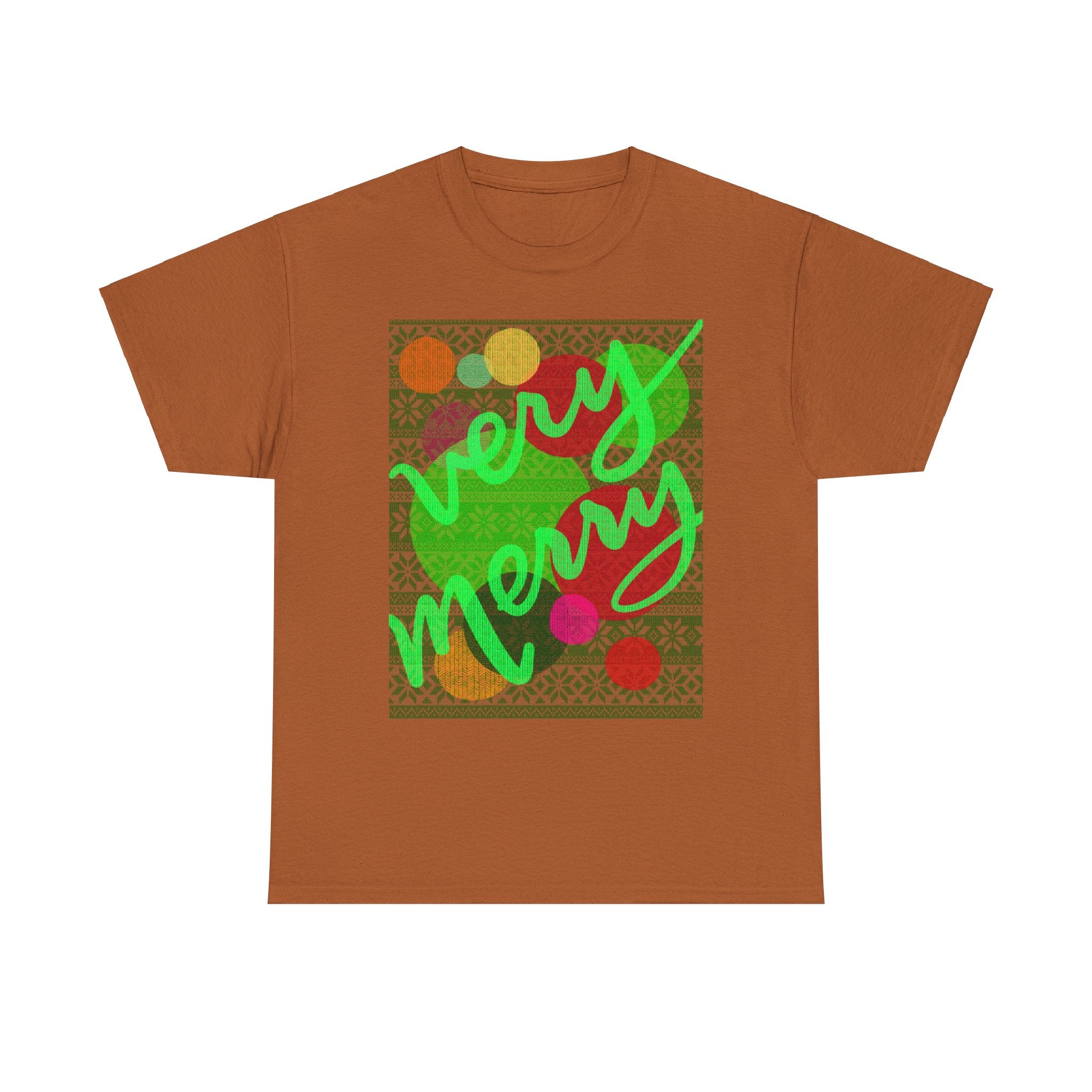 VERY MERRY Heavy Cotton Tee