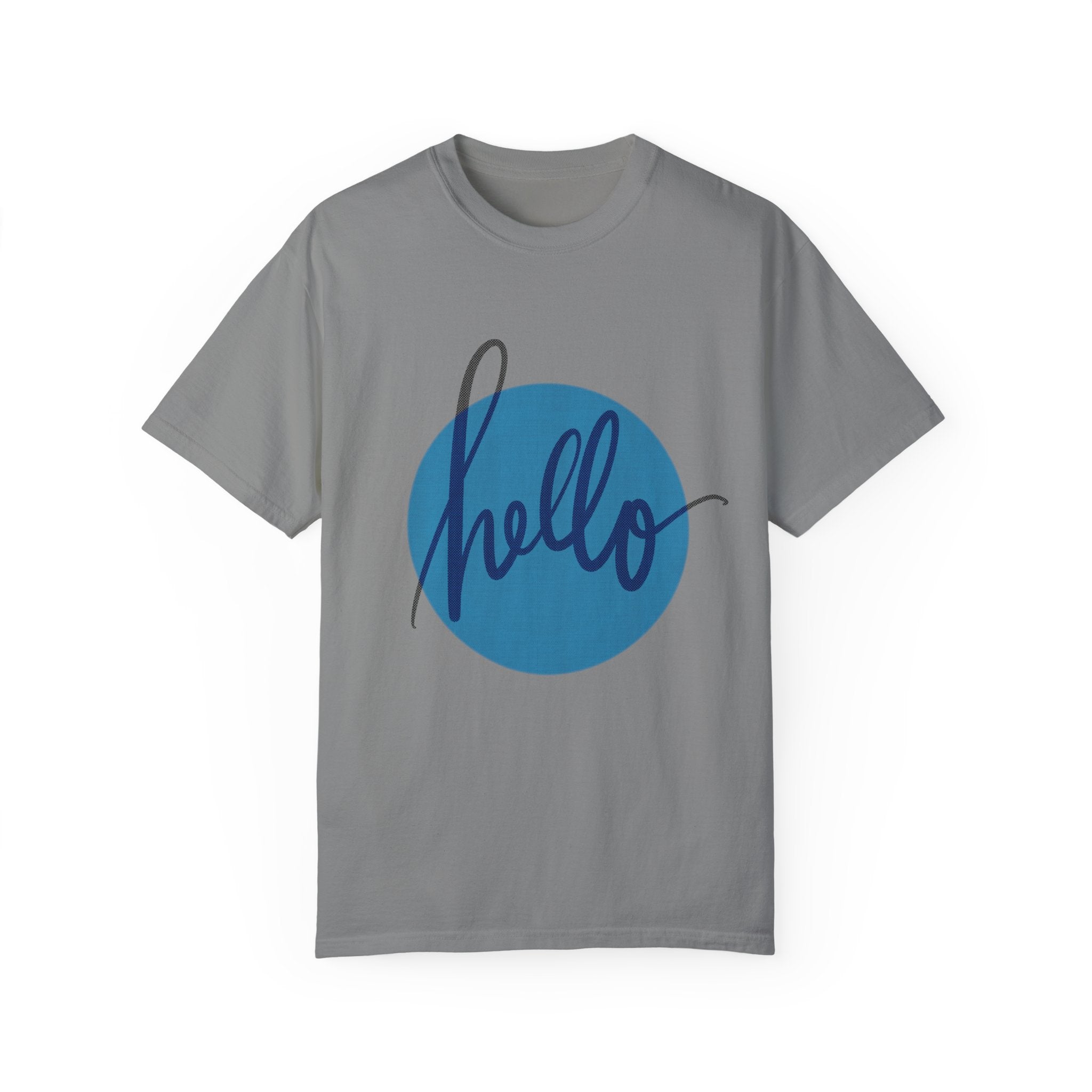 HELLO Unisex Garment-Dyed T-shirt