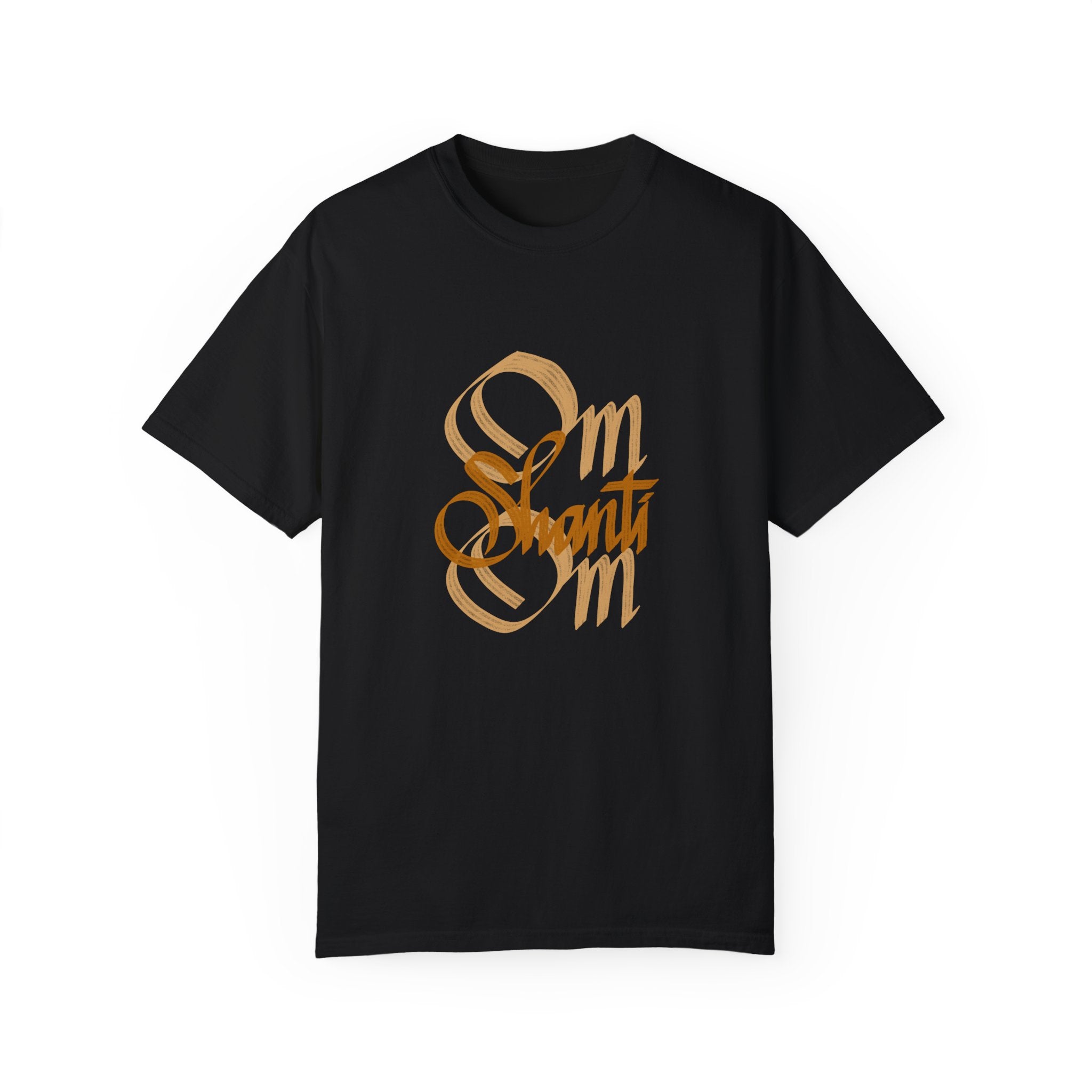 OM SHANTI OM Unisex Garment-Dyed T-shirt
