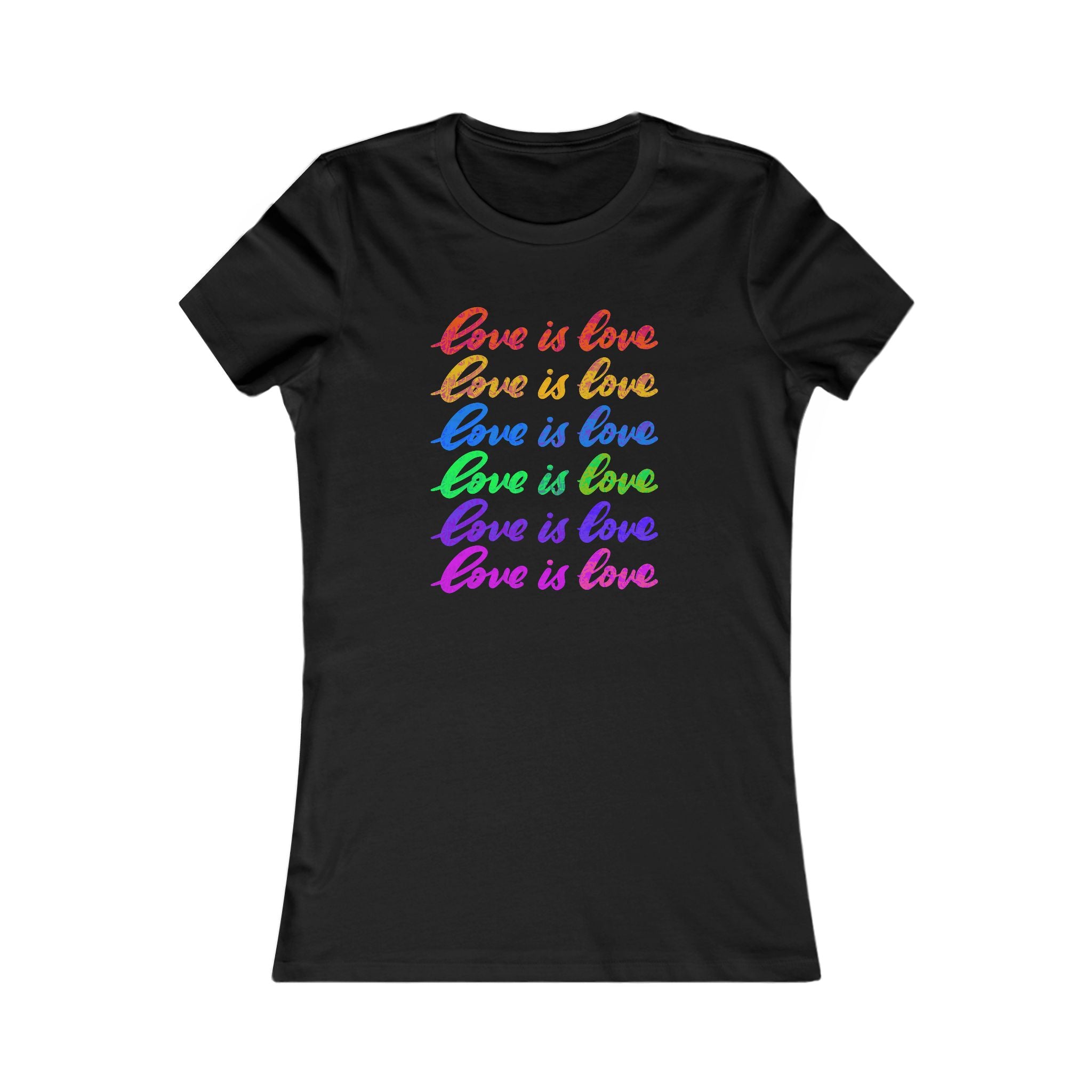 Love is Love Women's Tee - Pride Apparel, LGBTQ Gifts, Casual Wear, Rainbow T-Shirt, Everyday Comfort Fashion