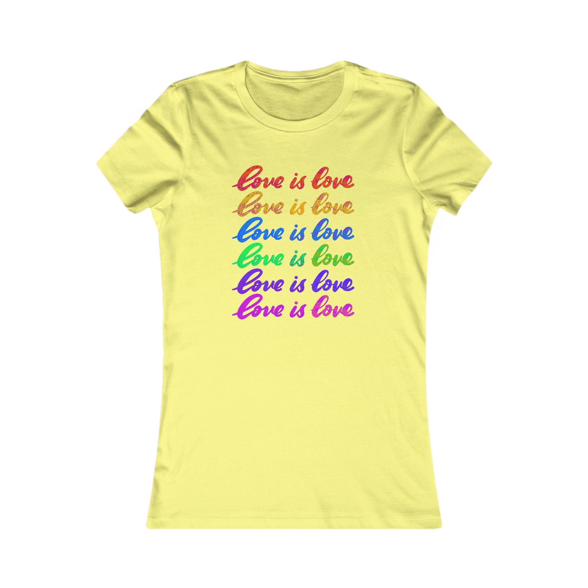 Love is Love Women's Tee - Pride Apparel, LGBTQ Gifts, Casual Wear, Rainbow T-Shirt, Everyday Comfort Fashion
