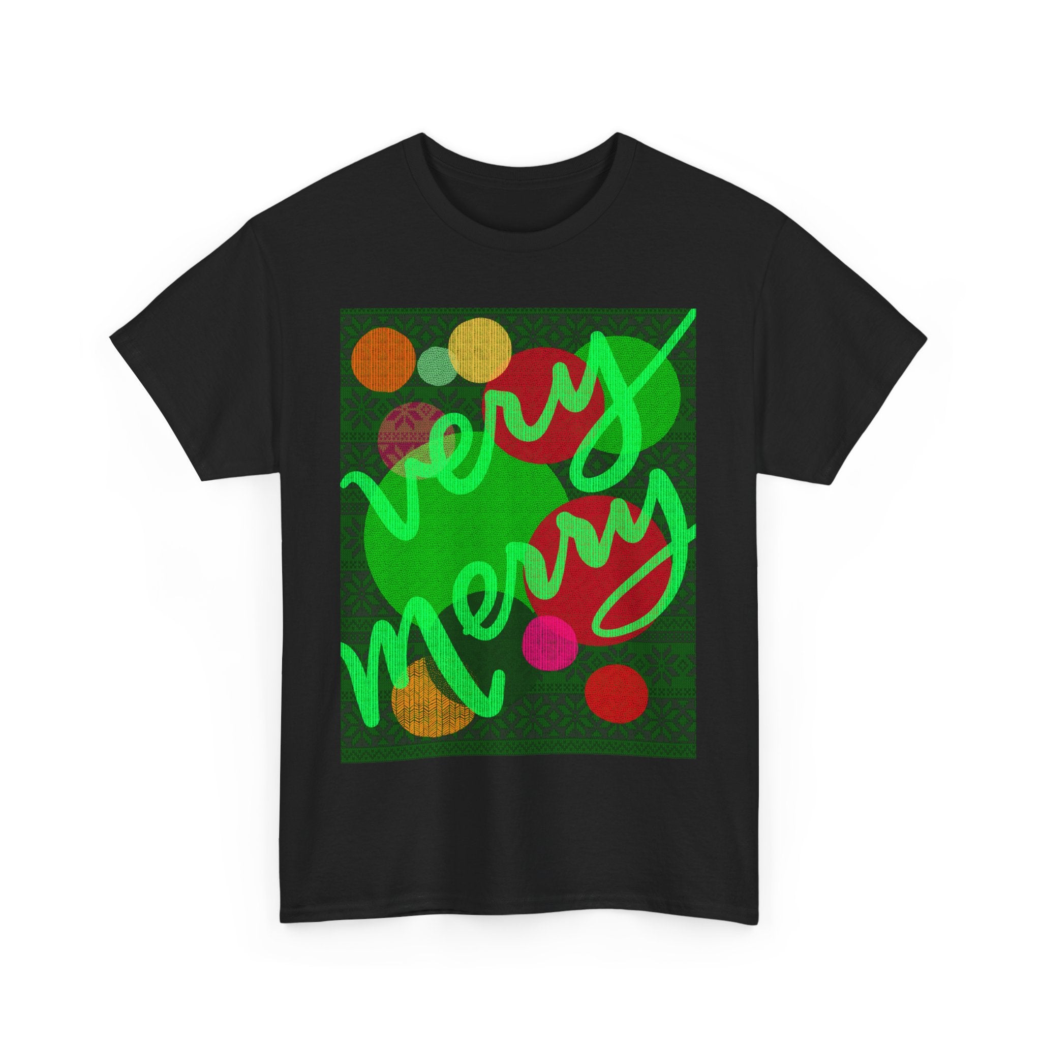 VERY MERRY Heavy Cotton Tee