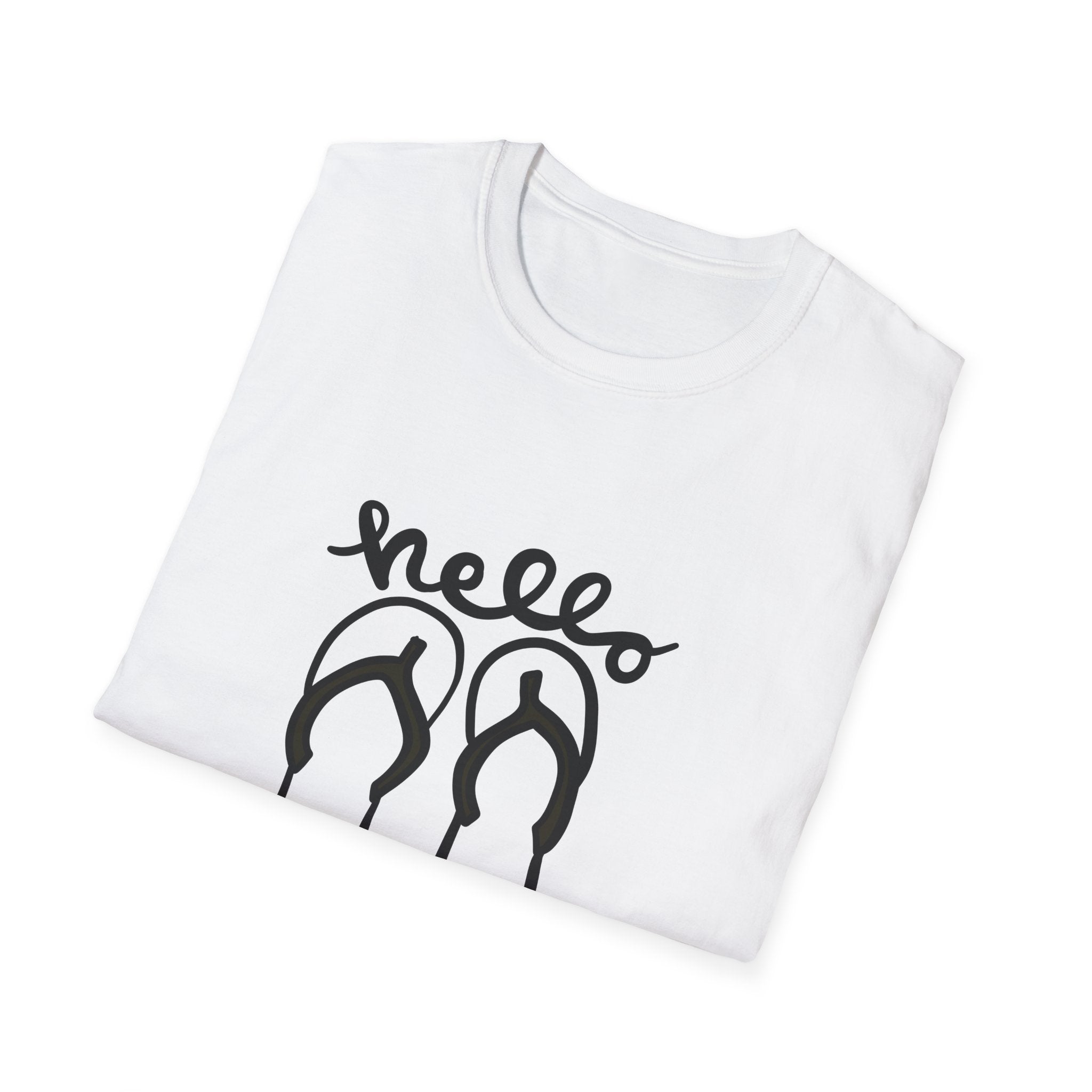 Hello Summer Flip Flops T-Shirt