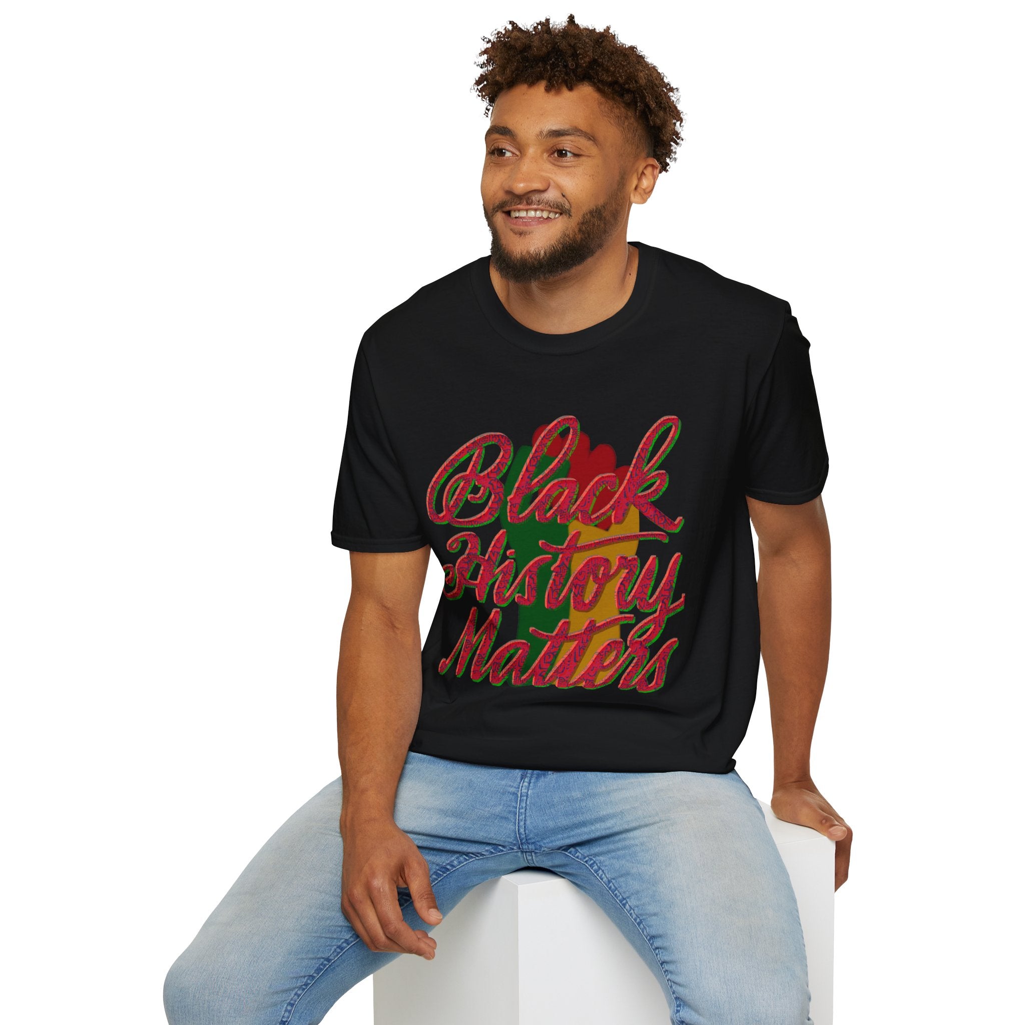 Black History Month Calligraphy T-Shirt
