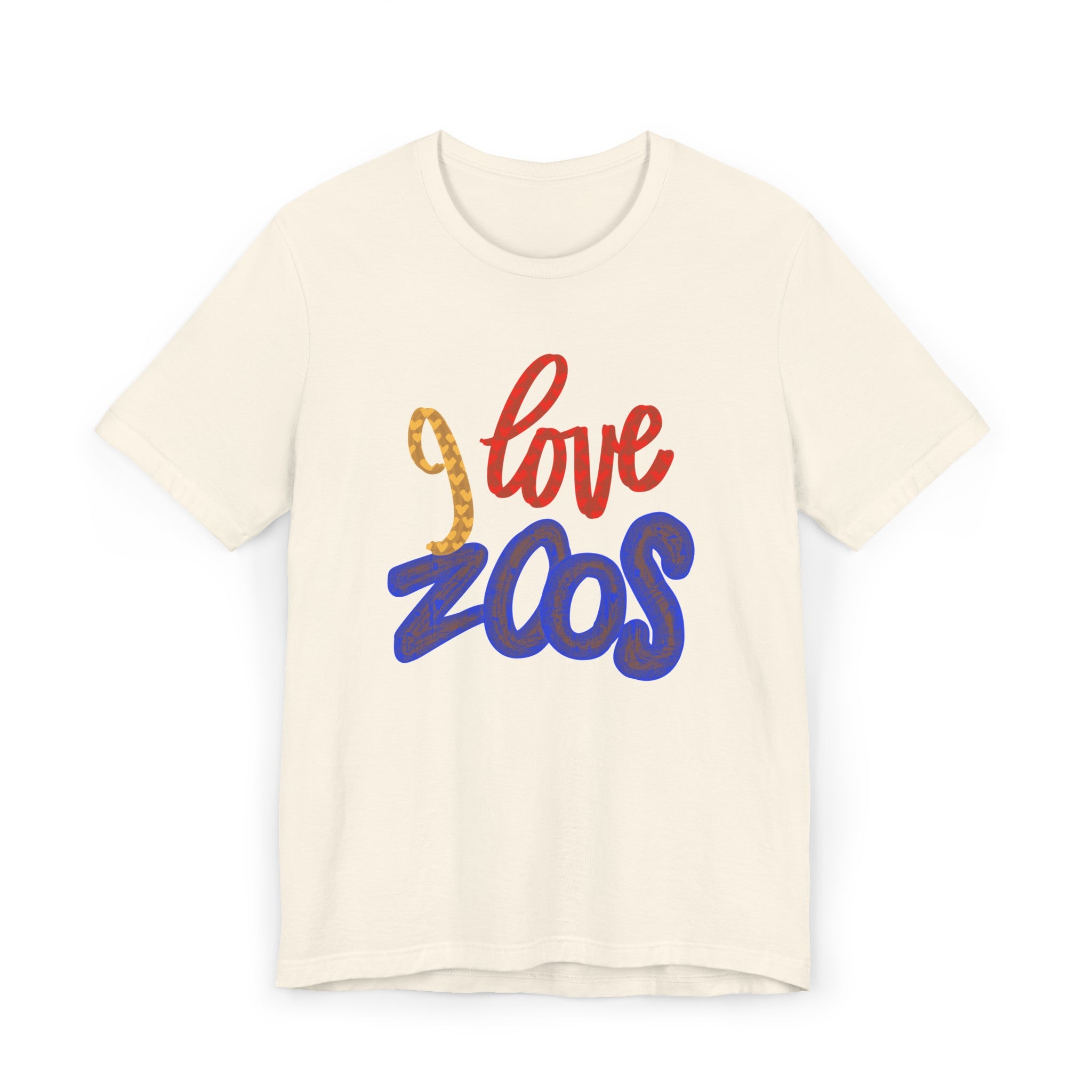 I LOVE ZOOS Unisex Jersey Short Sleeve Tee