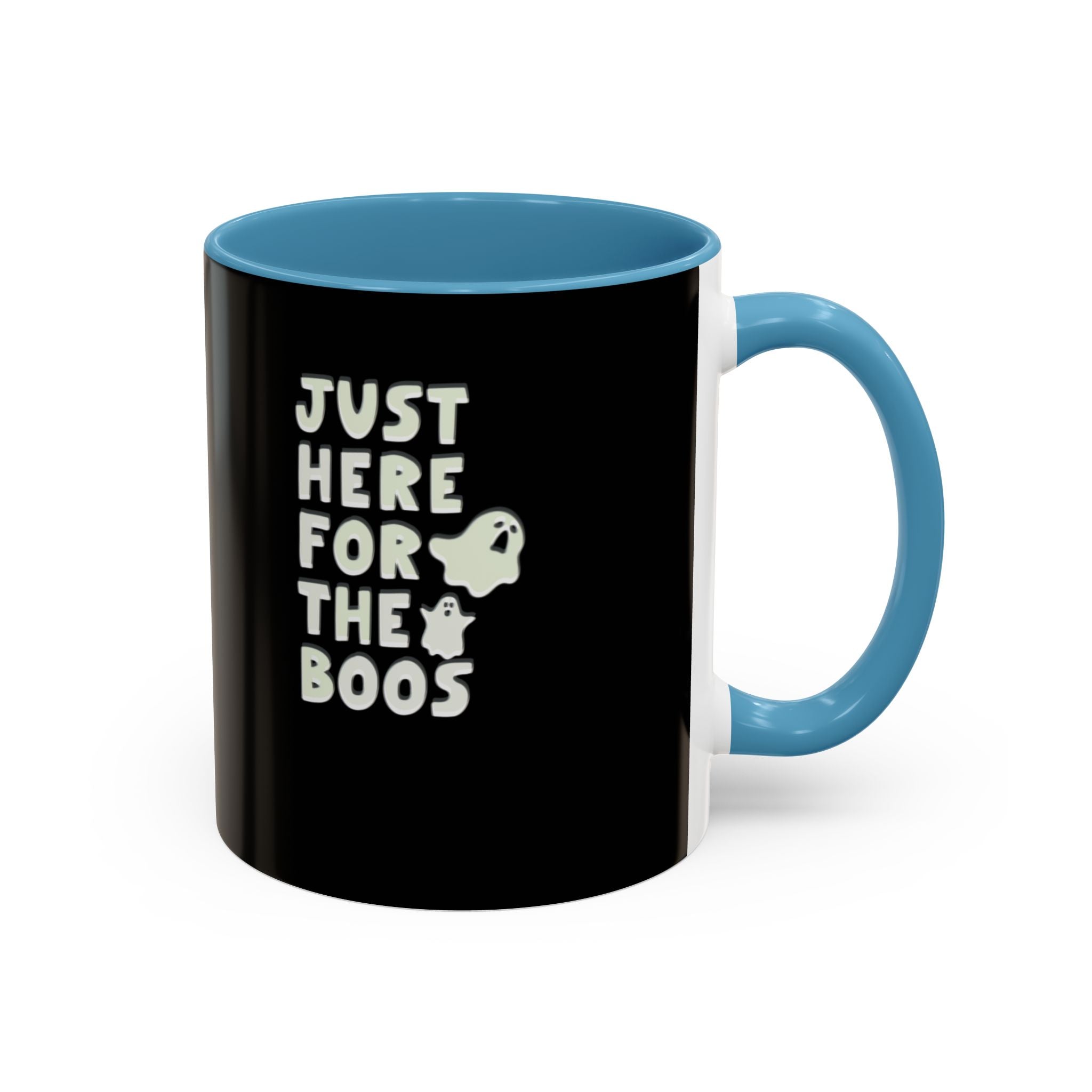 HERE FOR THE BOOS FUNNY HALLOWEEN 11 oz Coffee Mug