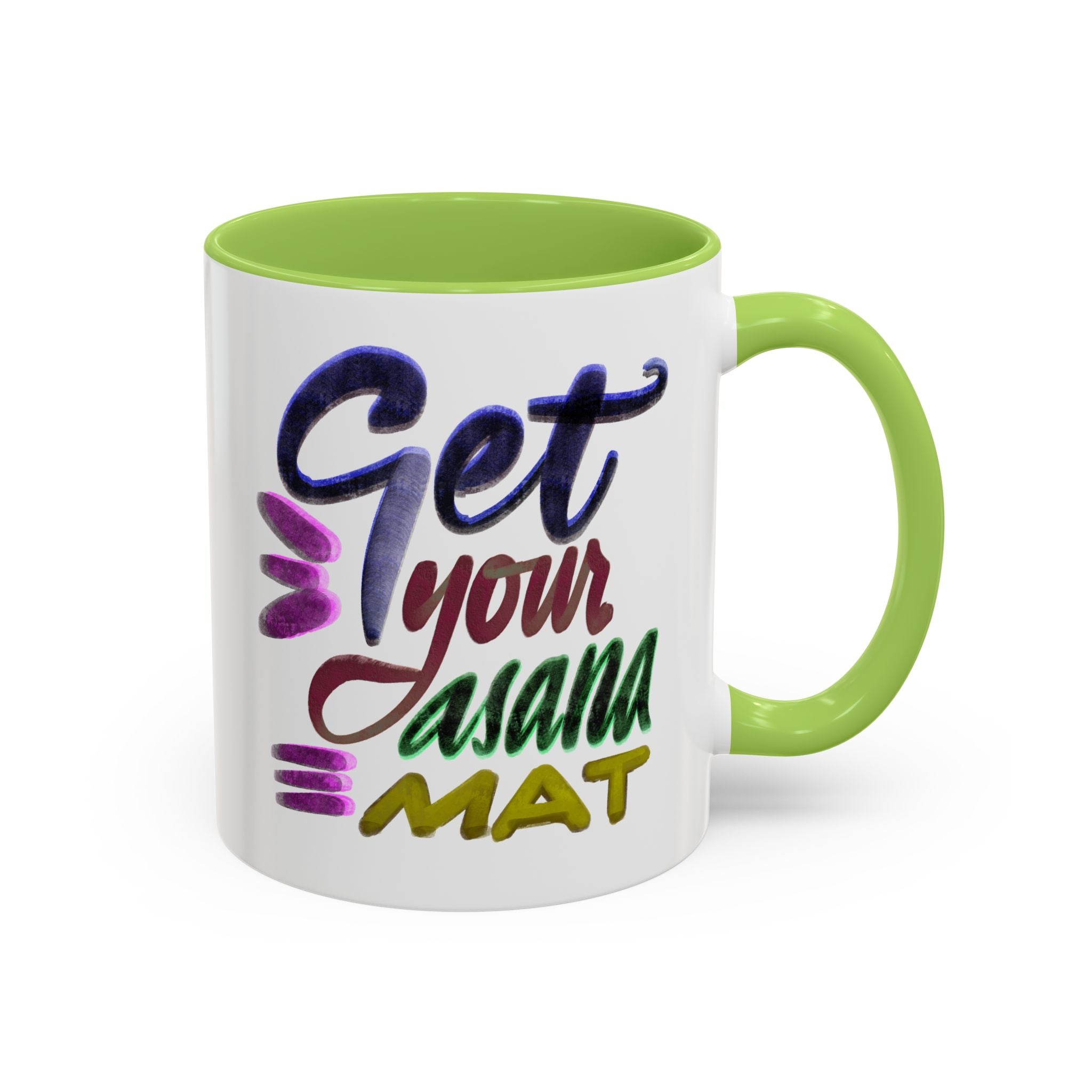YOGA Accent Coffee Mug (11, 15oz)