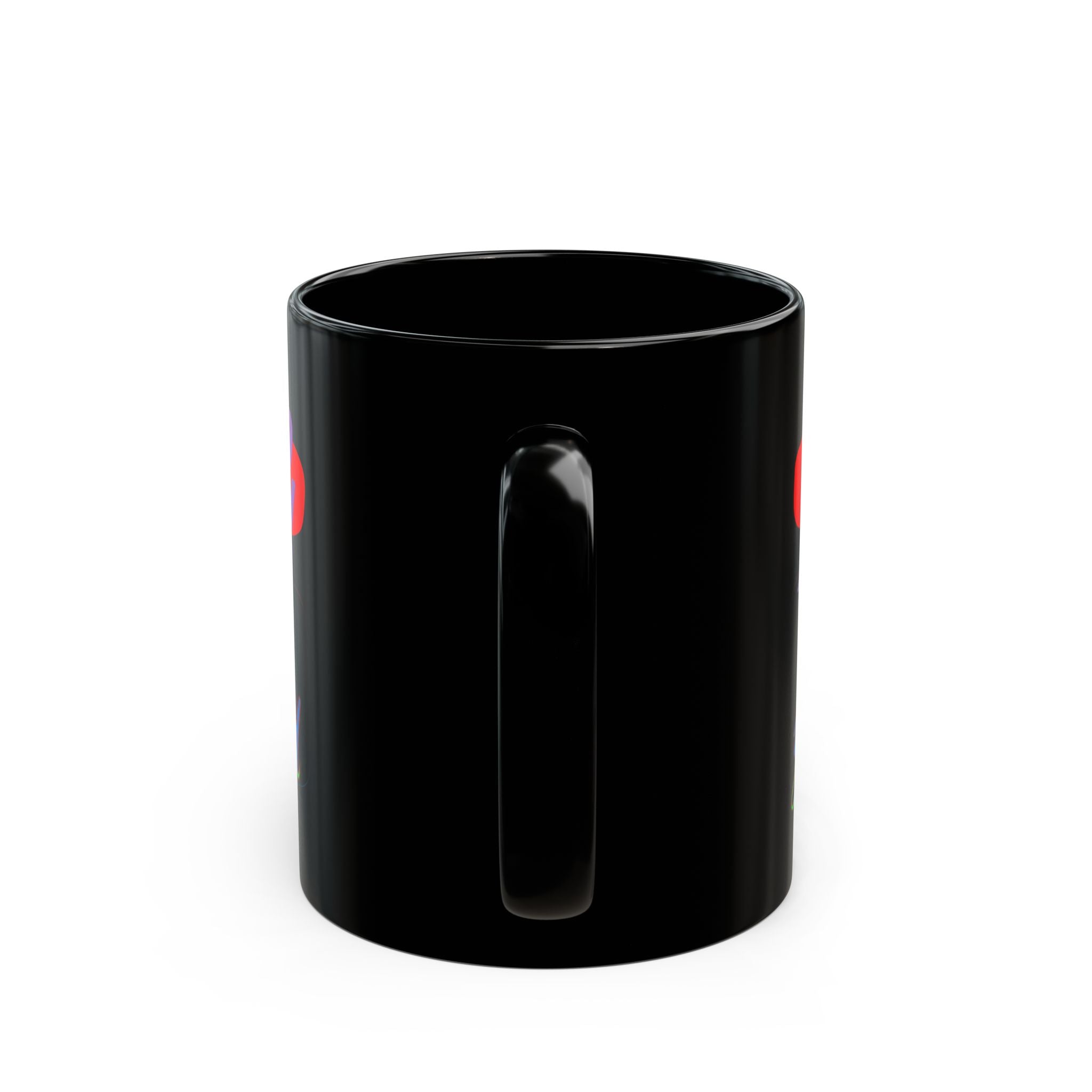 LOVE IS ALL YOU NEED Black Mug (11oz)