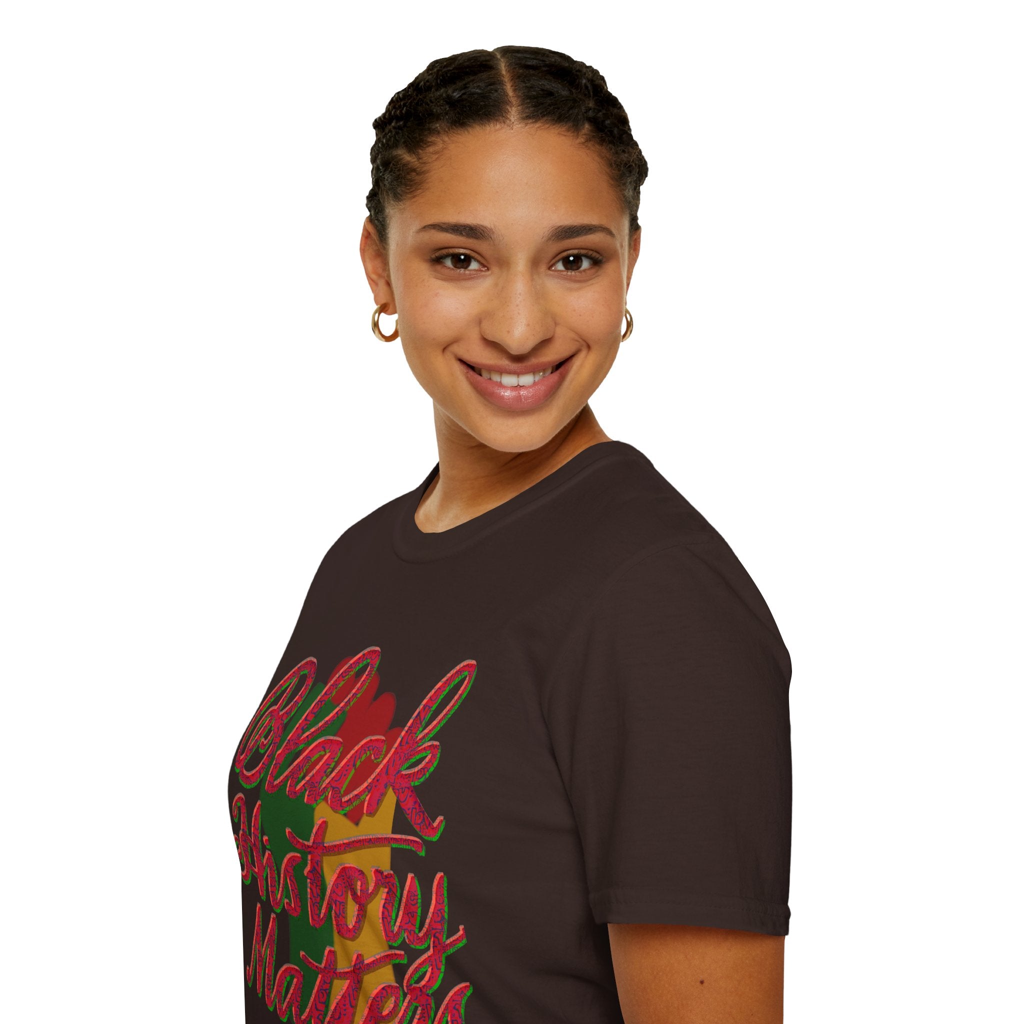 Black History Month Calligraphy T-Shirt