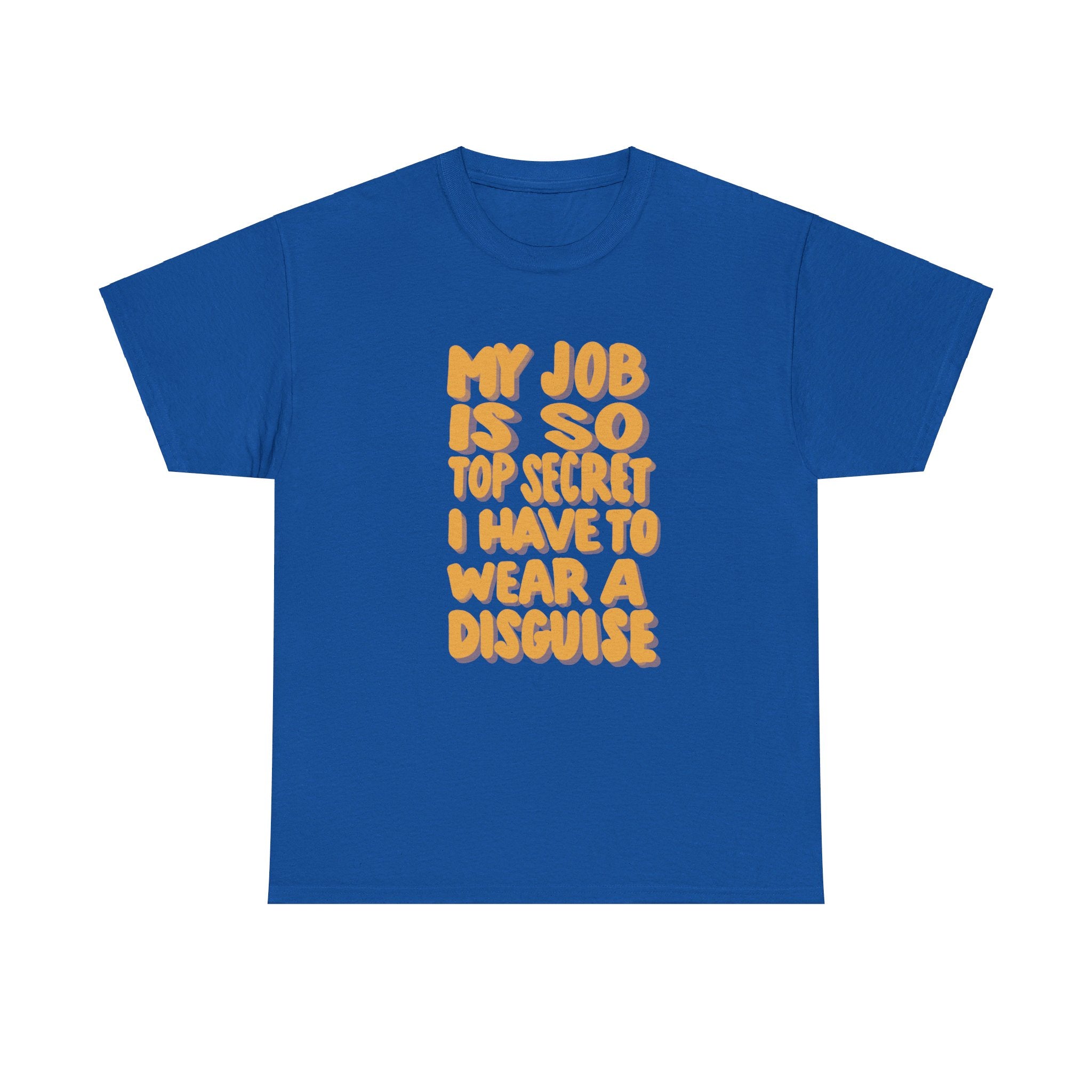 TOP SECRET JOB 3 Unisex Heavy Cotton Tee