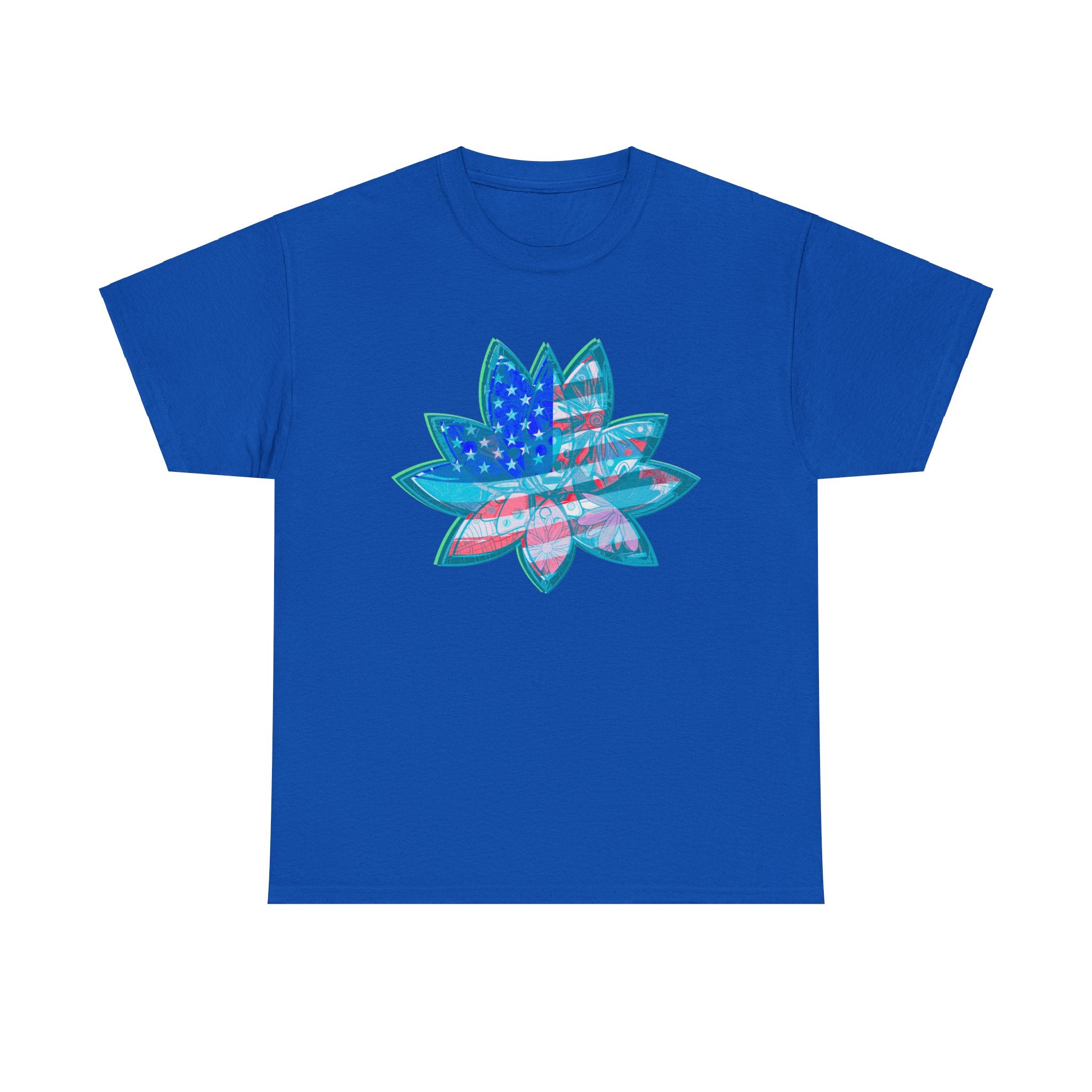 LOTUS USA Unisex Heavy Cotton Tee