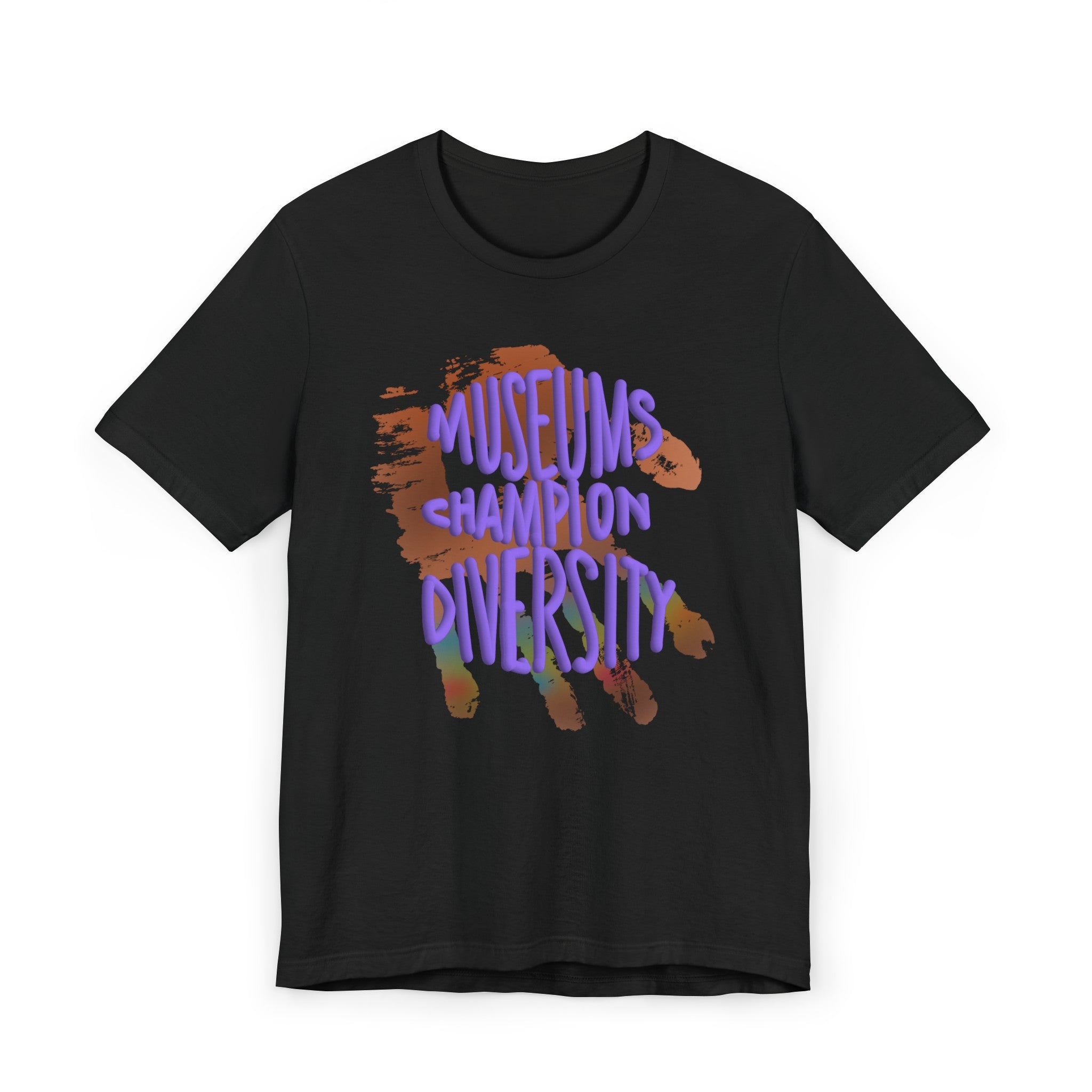MUSEUMS CHAMPION DIVERSITY Unisex Jersey Short Sleeve Tee