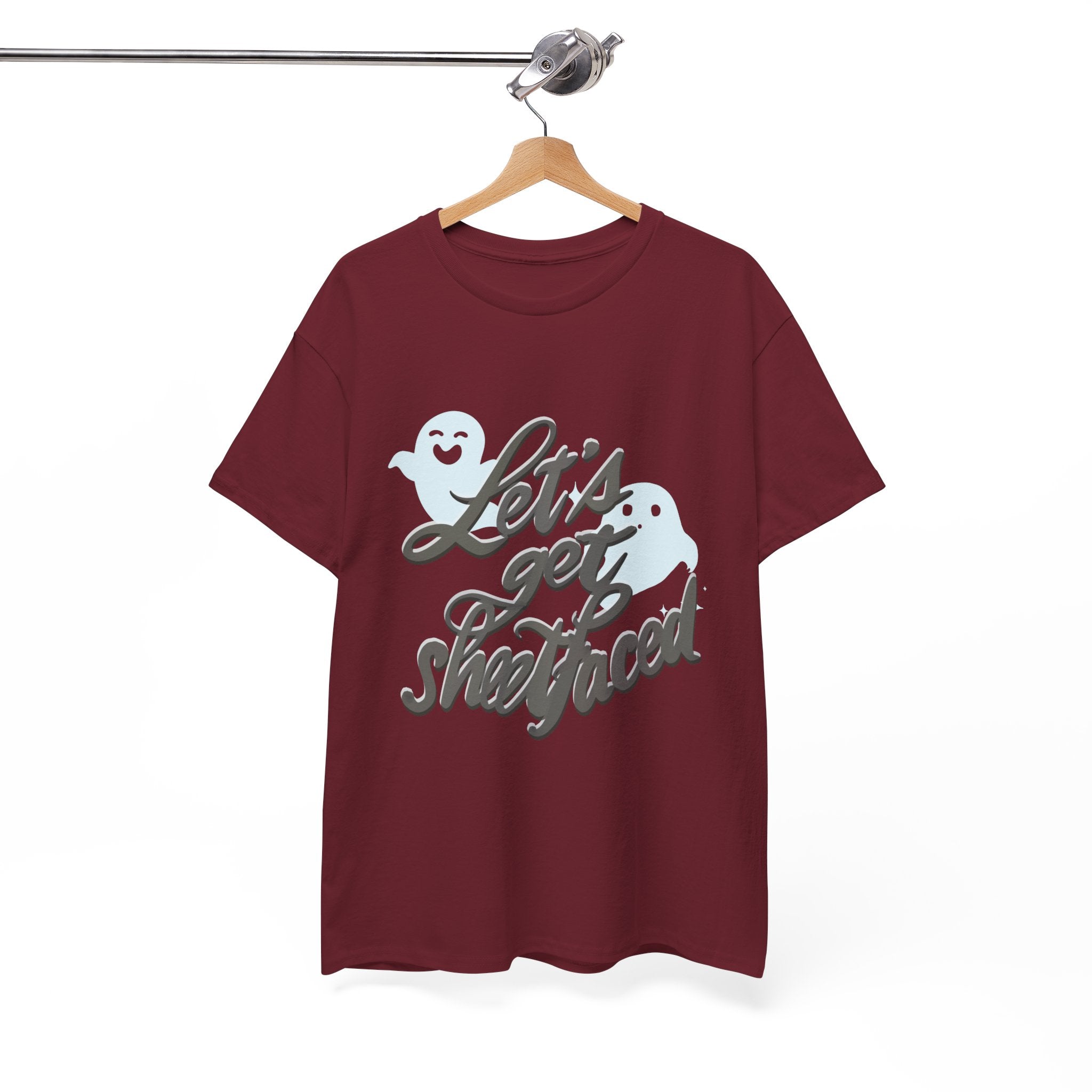 Halloween SHEETFACED Unisex Tee with Original Design by Cecile