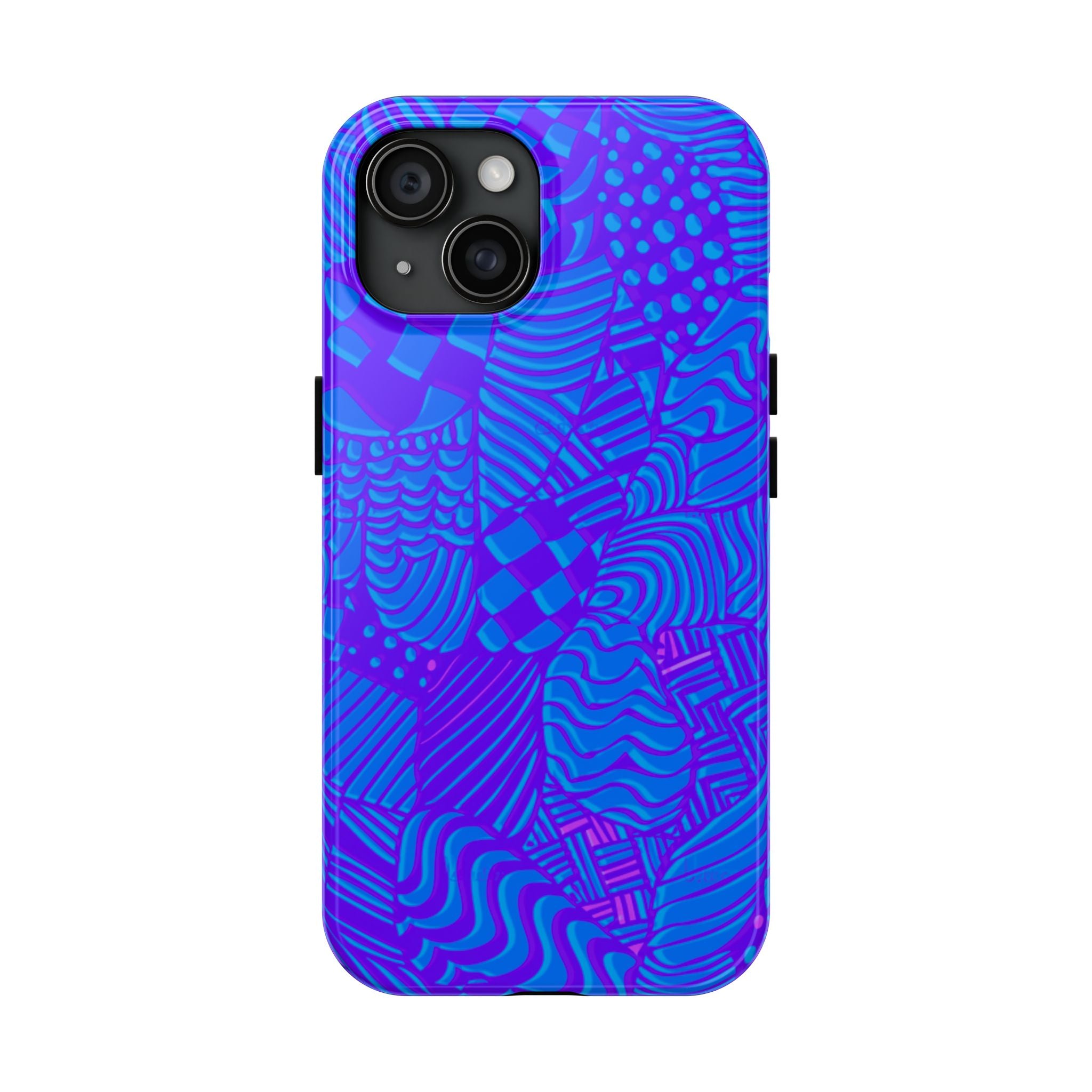 PURPLY PATTERN Tough Phone Case