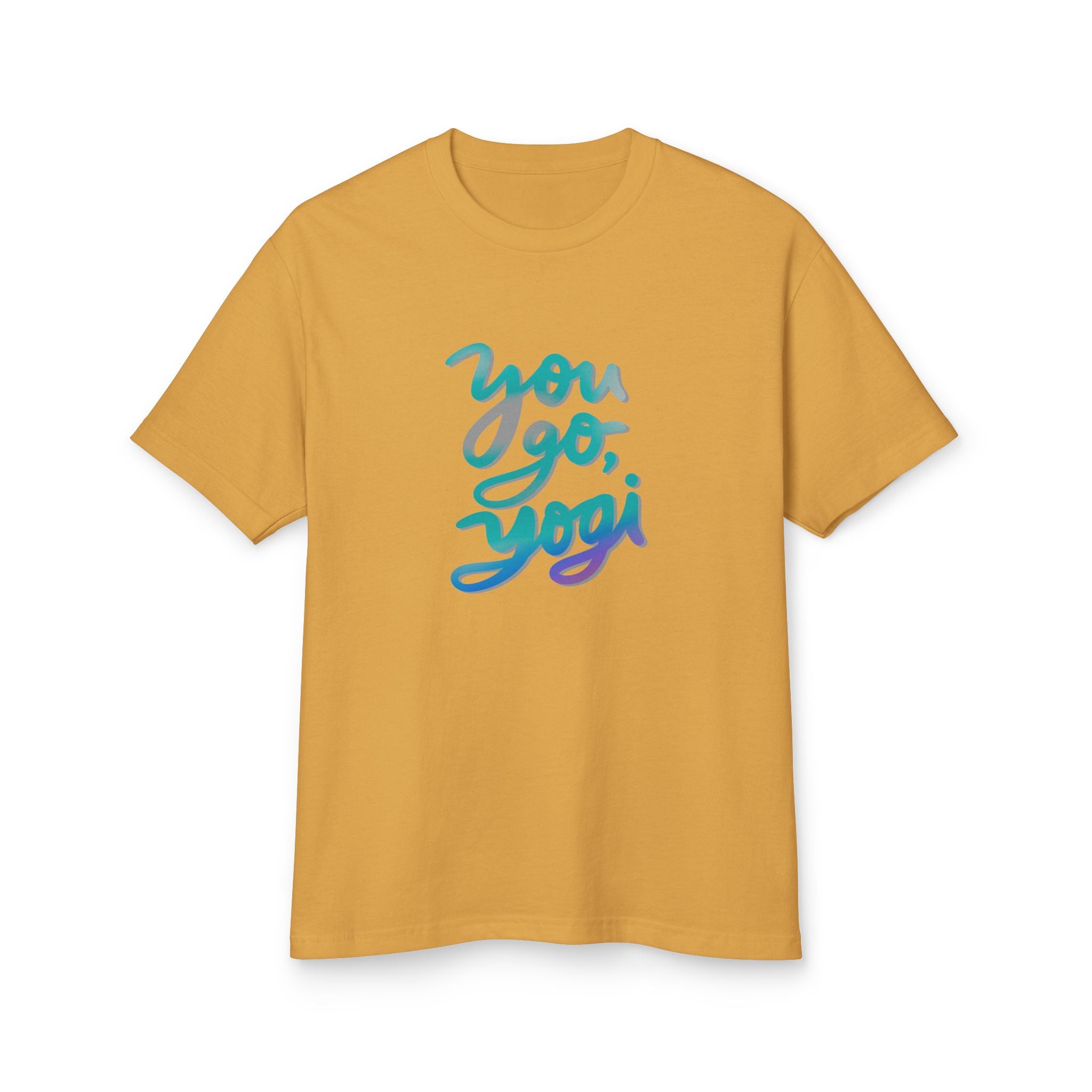 You Go, Yogi Unisex Heavyweight Cotton Tee