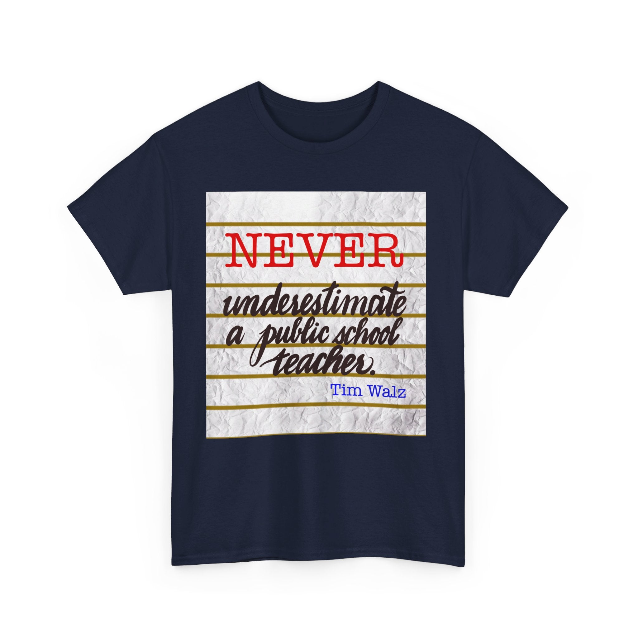 WALZ TEACHER Unisex Heavy Cotton Tee