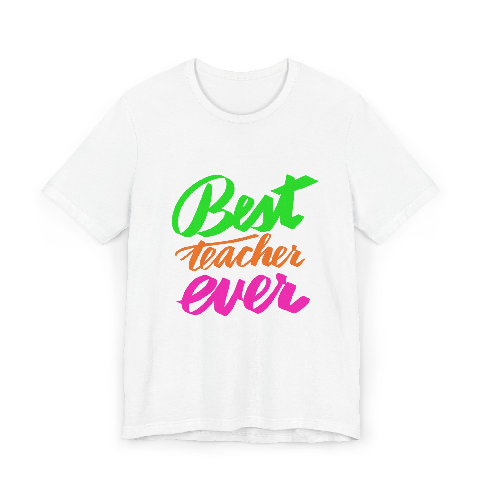 BEST TEACHER EVER Unisex Jersey T-Shirt