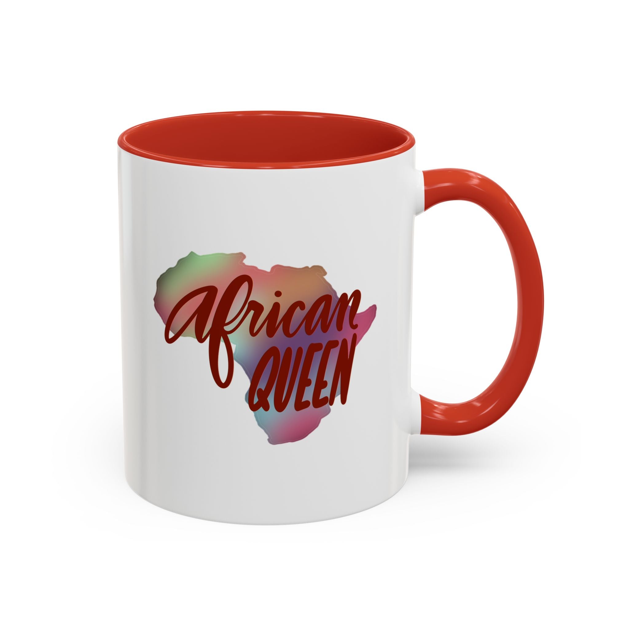African Queen Accent Coffee Mug - Stylish Ceramic Cup