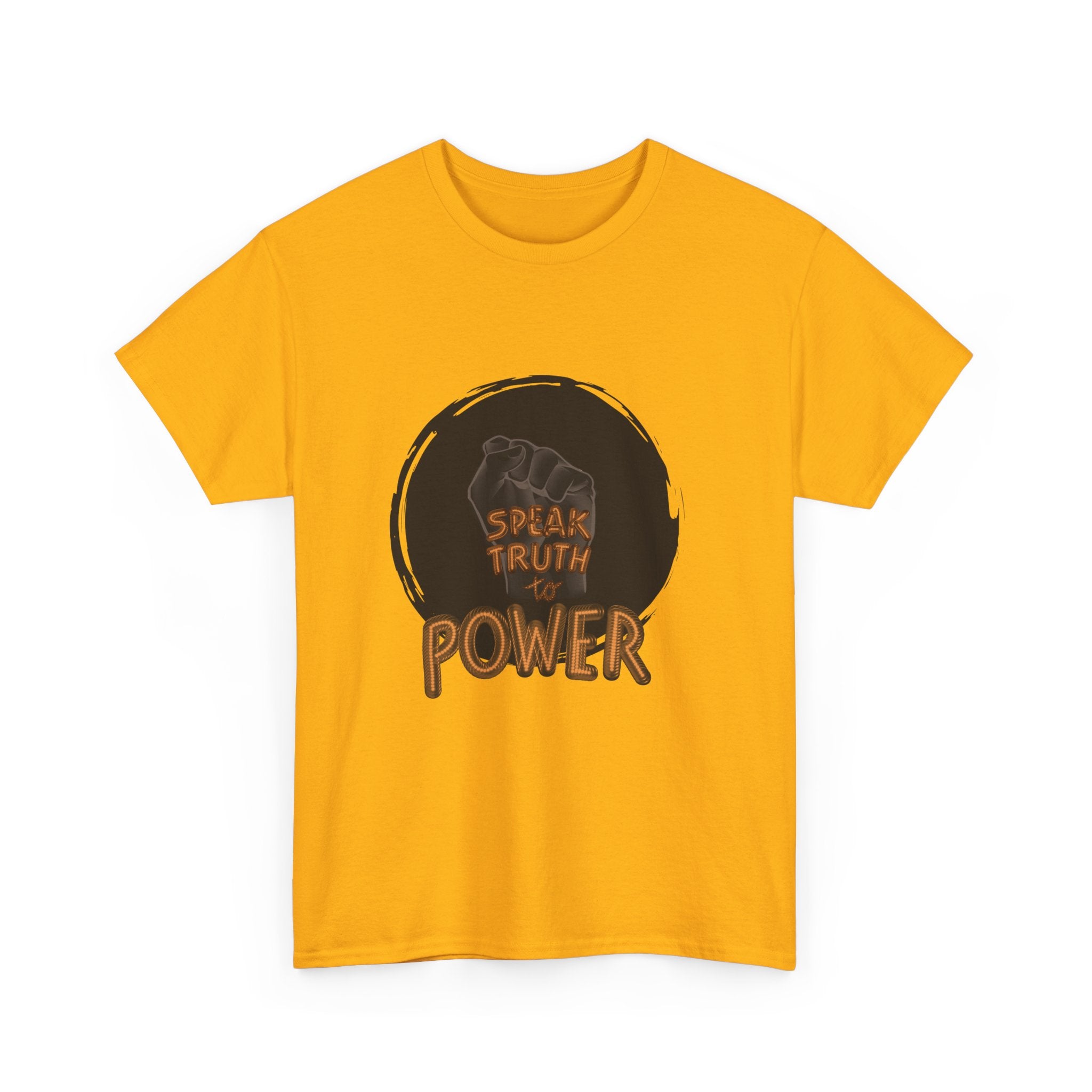 SPEAK TRUTH TO POWER Unisex Heavy Cotton Tee