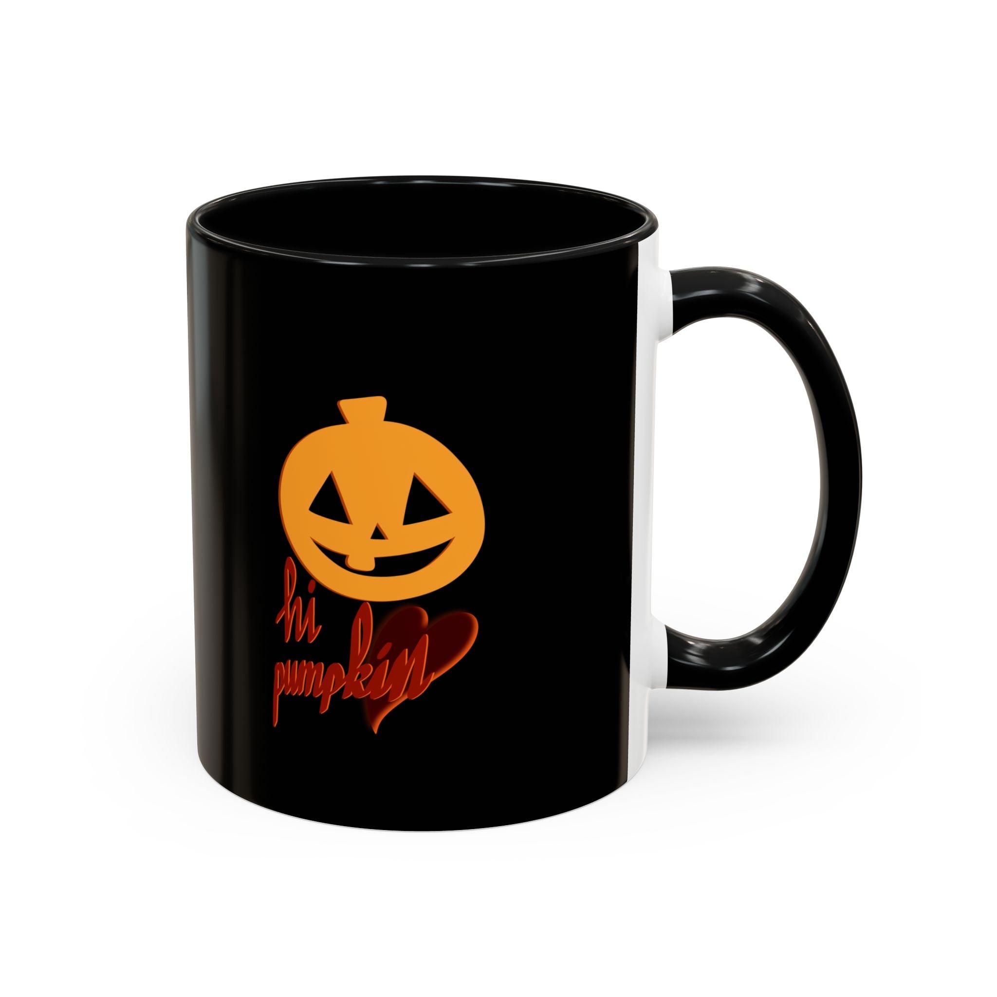 HI PUMPKIN Accent Coffee Mug (11 oz)