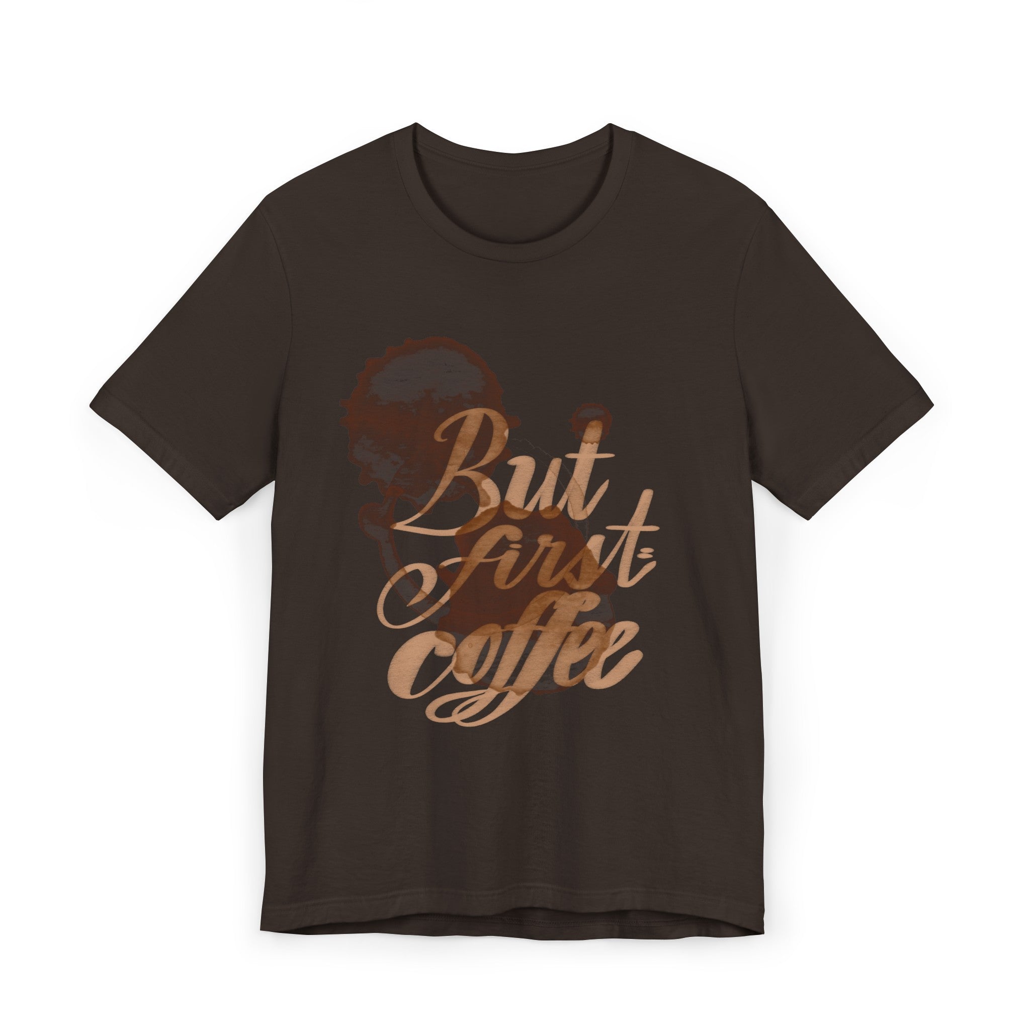 BUT FIRST Unisex Jersey T-Shirt