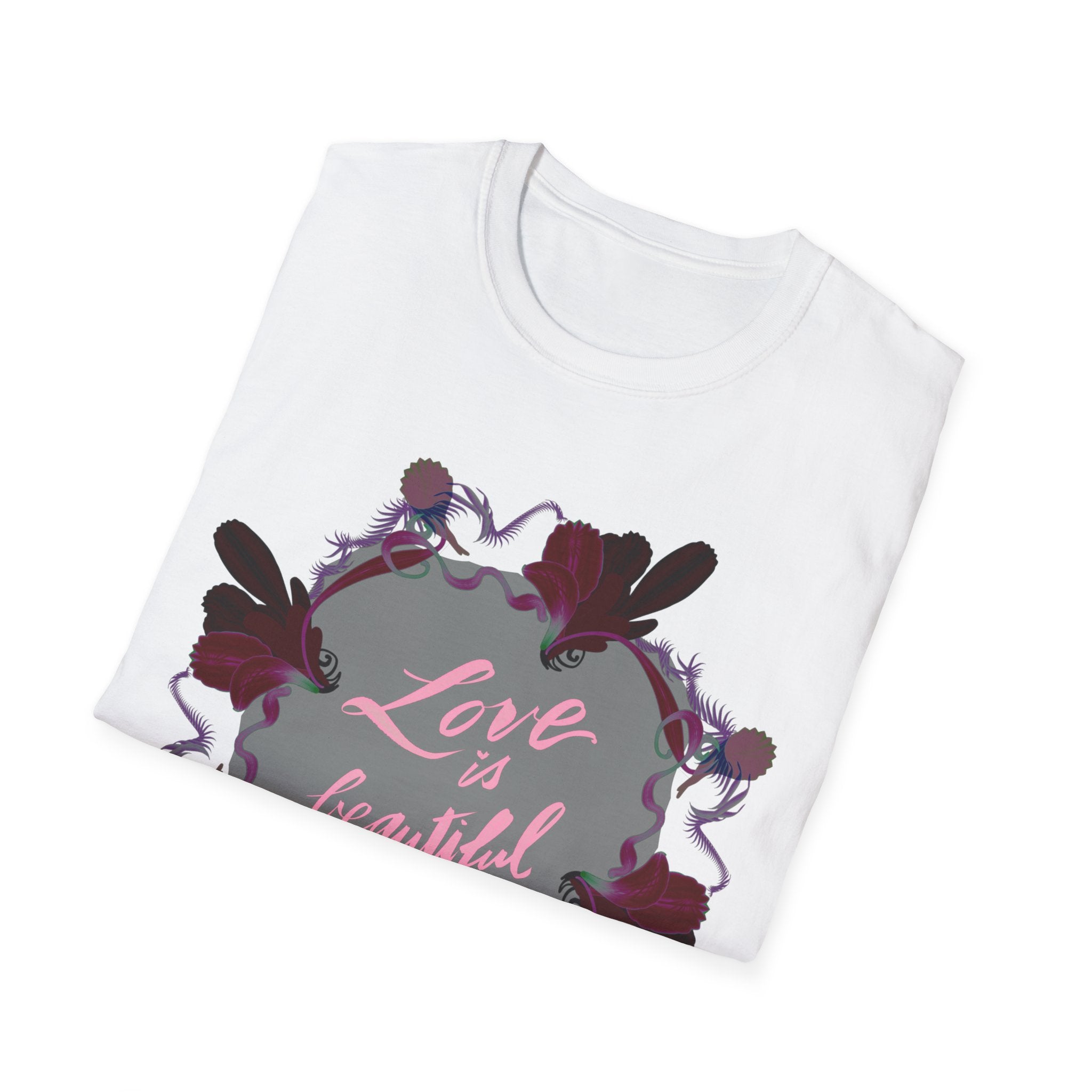 LOVE IS BEAUTIFUL Softstyle T-Shirt
