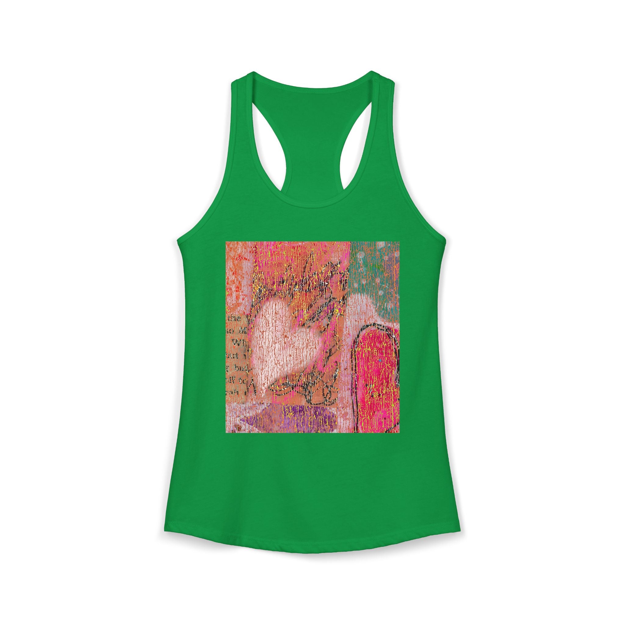 What Is Love? Tank Top — Women's Racerback Summer Tank