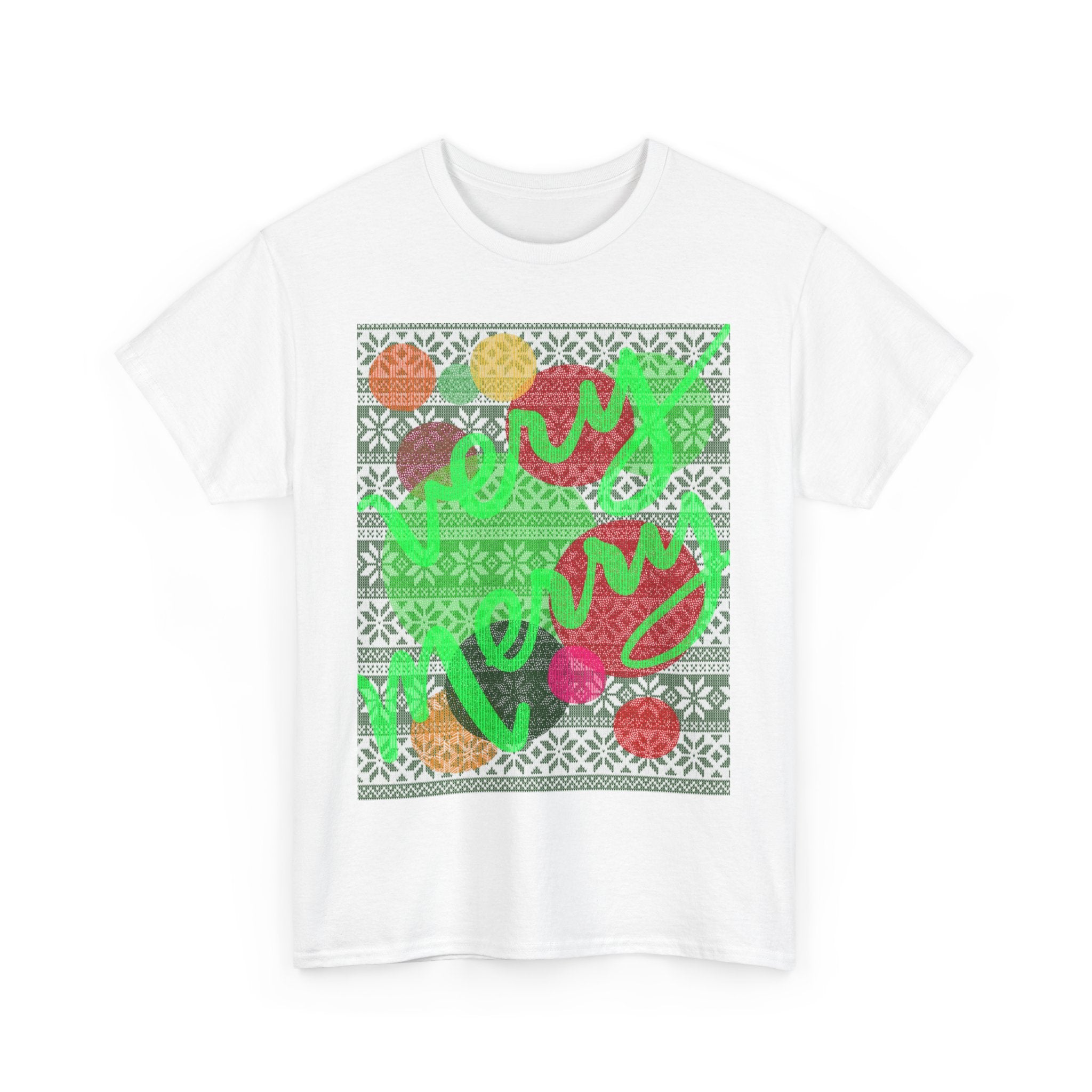 VERY MERRY Heavy Cotton Tee