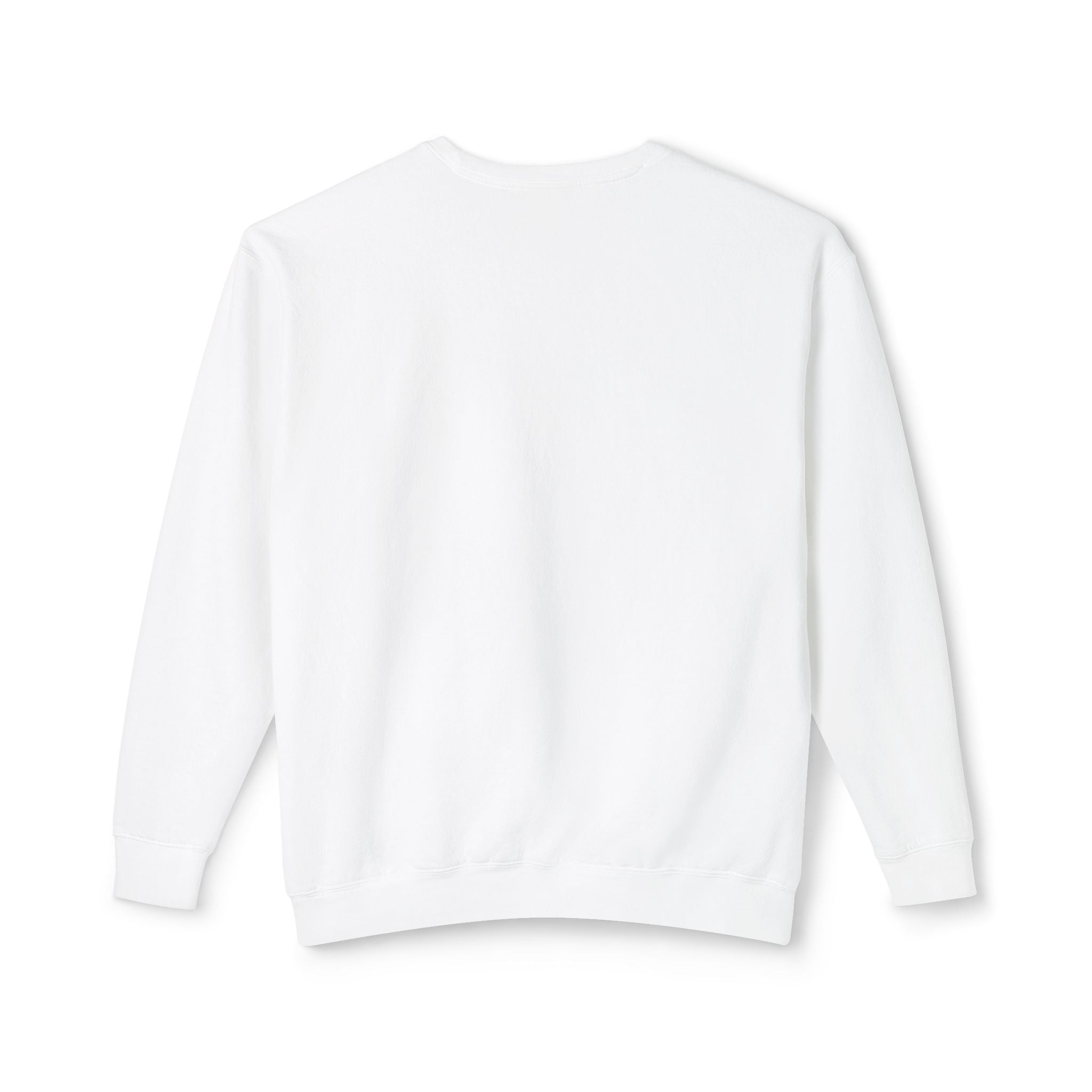 Butterfly Print Unisex Lightweight Crewneck Sweatshirt - Nature-Inspired Style for Everyday Wear