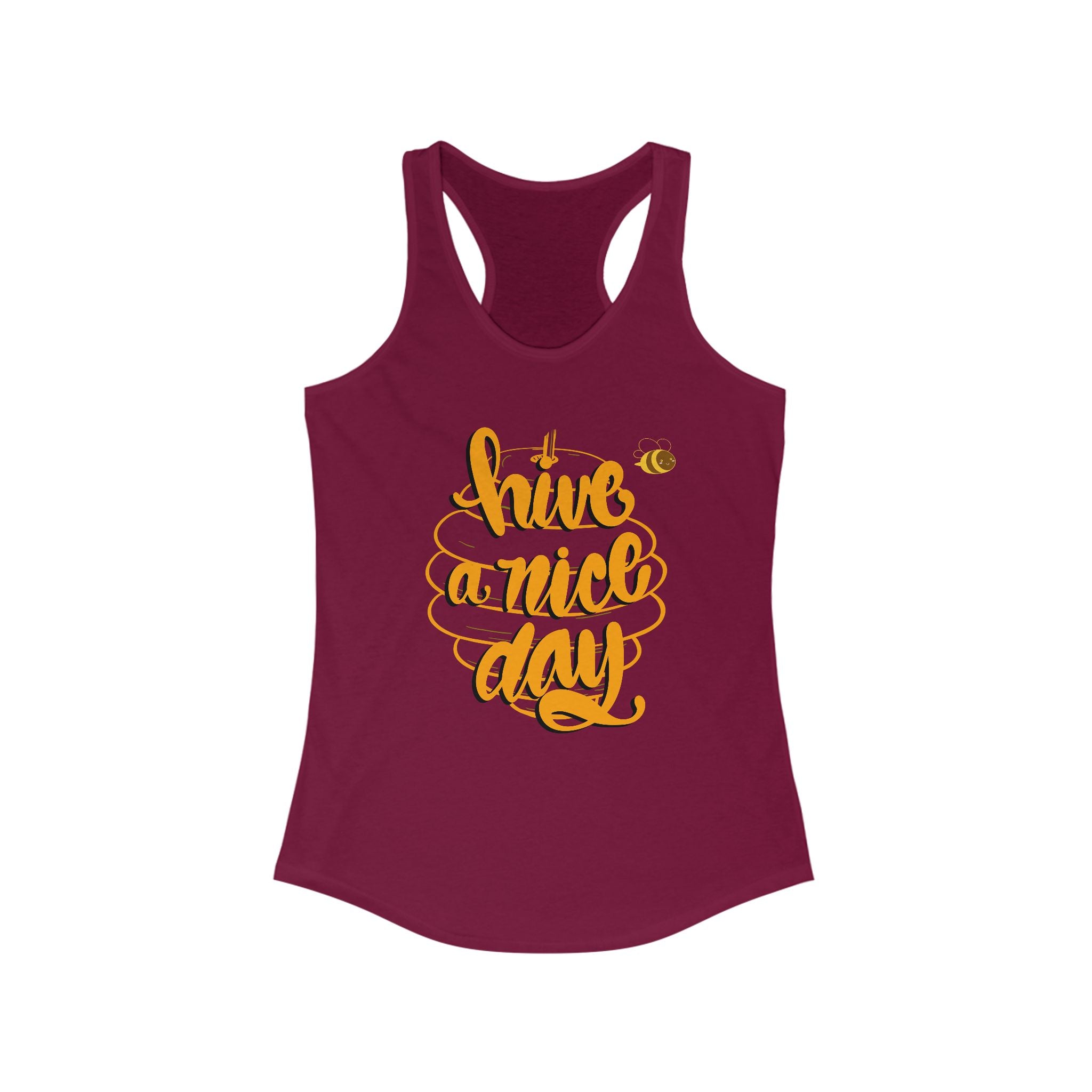 Racerback Tank - "Have a Nice Day" Women's Top