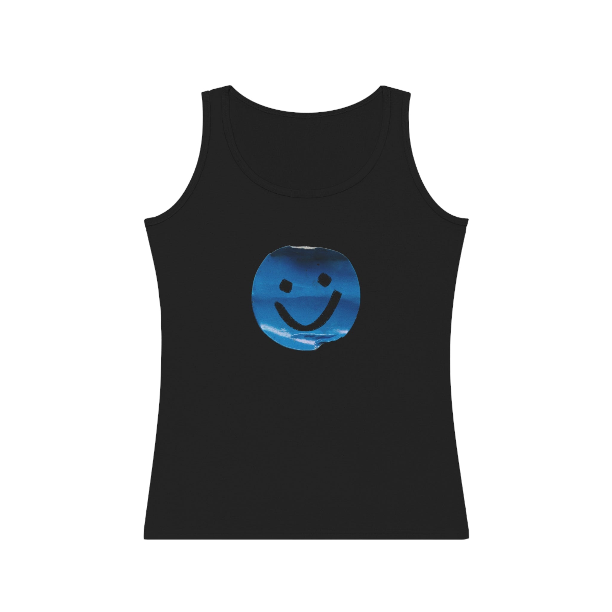 Happy Vibes Women's Tank Top - Casual Summer Joy Tee