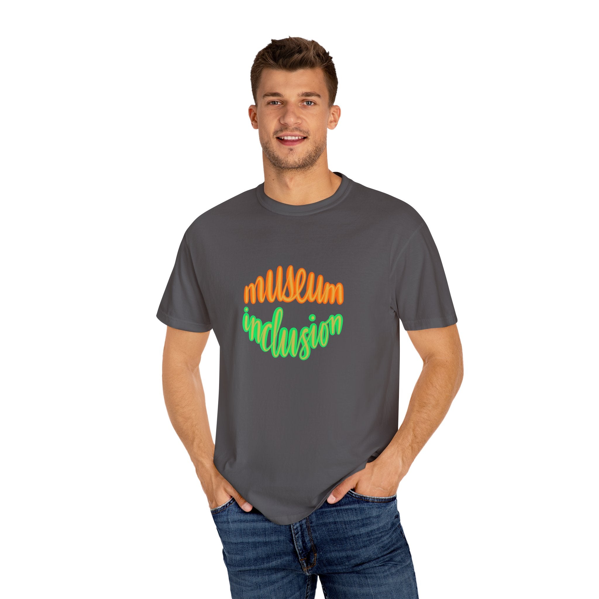 MUSEUM INCLUSION Unisex Garment-Dyed T-shirt
