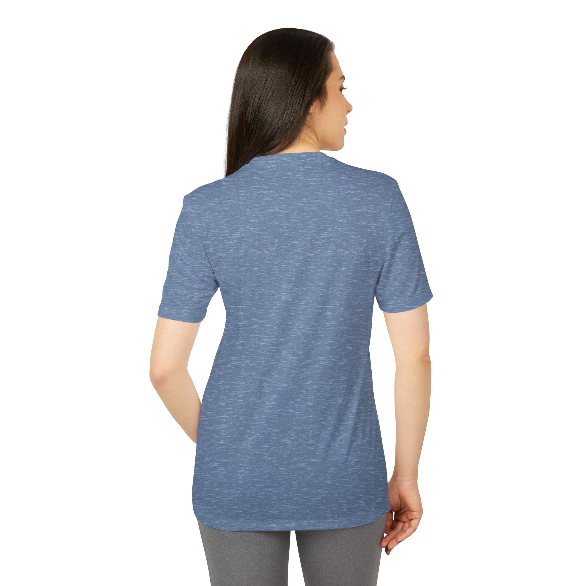 Inspirational Adidas Unisex Sport T-shirt - "You Are Here for a Reason"