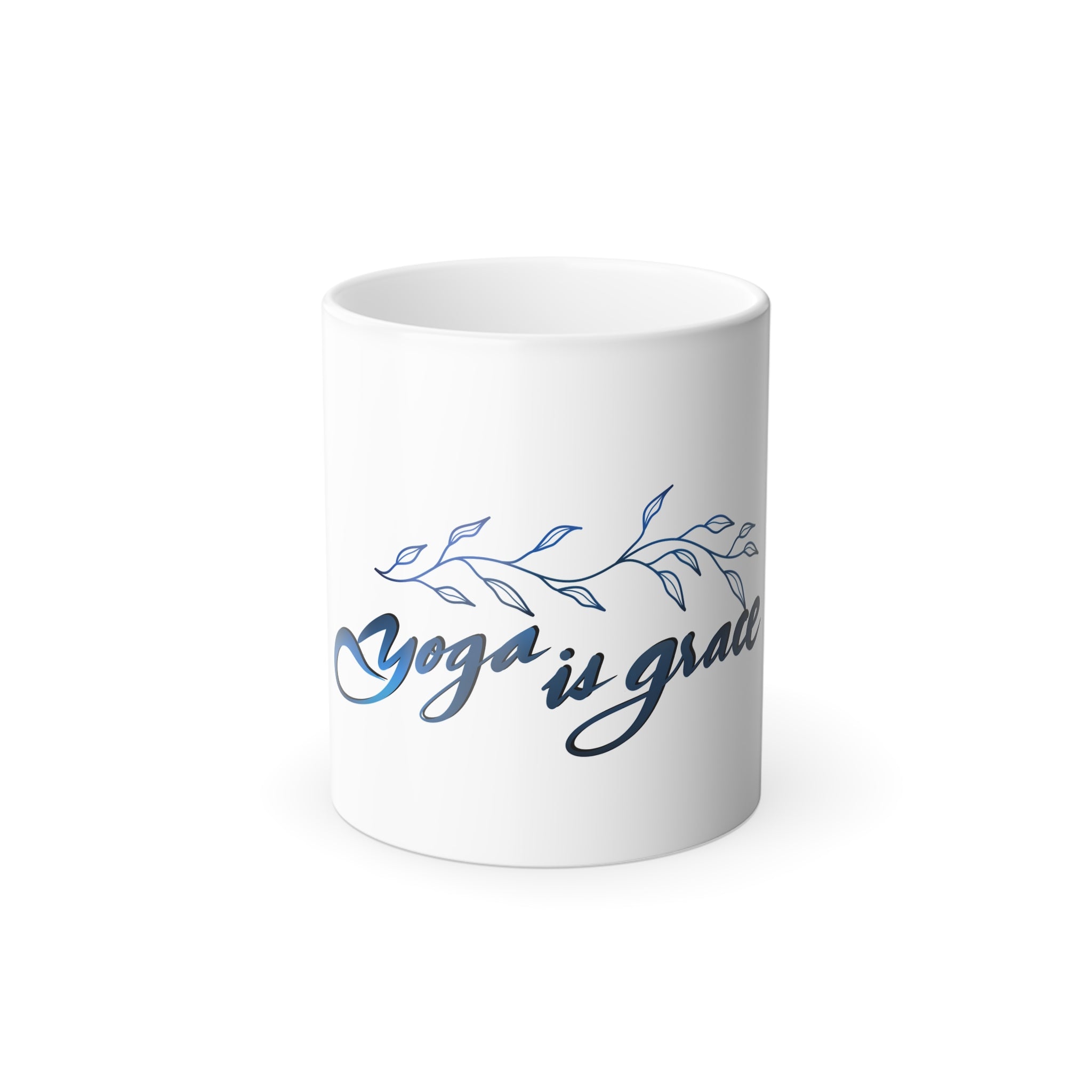 YOGA IS GRACE COLOR MORPHING Mug, 11oz